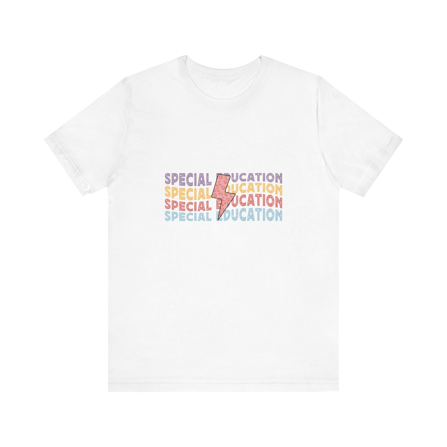 Lightning Bolt SPED Teacher Shirt, SPED T-Shirt, Lightning Bolt Special Education Teacher Shirt, Retro Teacher Life Shirt, Teacher Shirt, Custom Teacher Shirt, Custom Teacher Gift
