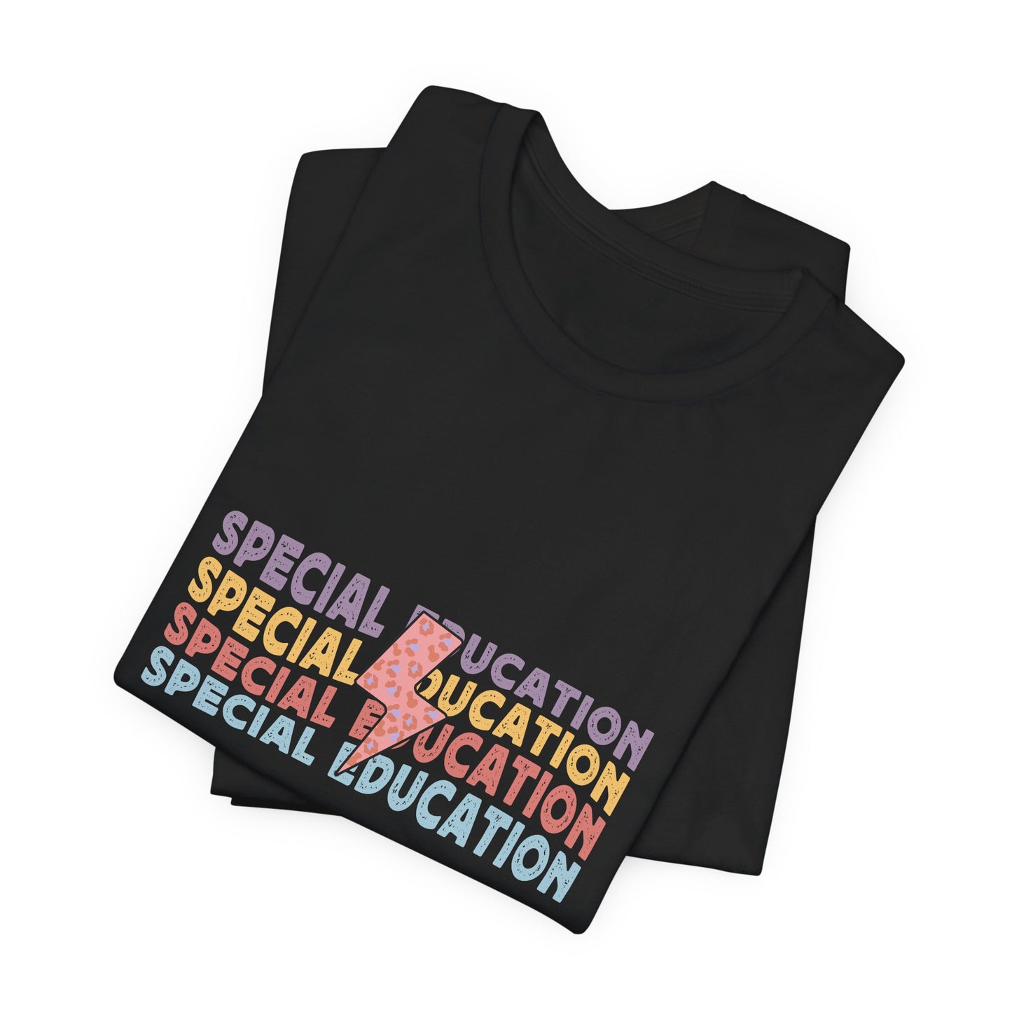 Lightning Bolt SPED Teacher Shirt, SPED T-Shirt, Lightning Bolt Special Education Teacher Shirt, Retro Teacher Life Shirt, Teacher Shirt, Custom Teacher Shirt, Custom Teacher Gift