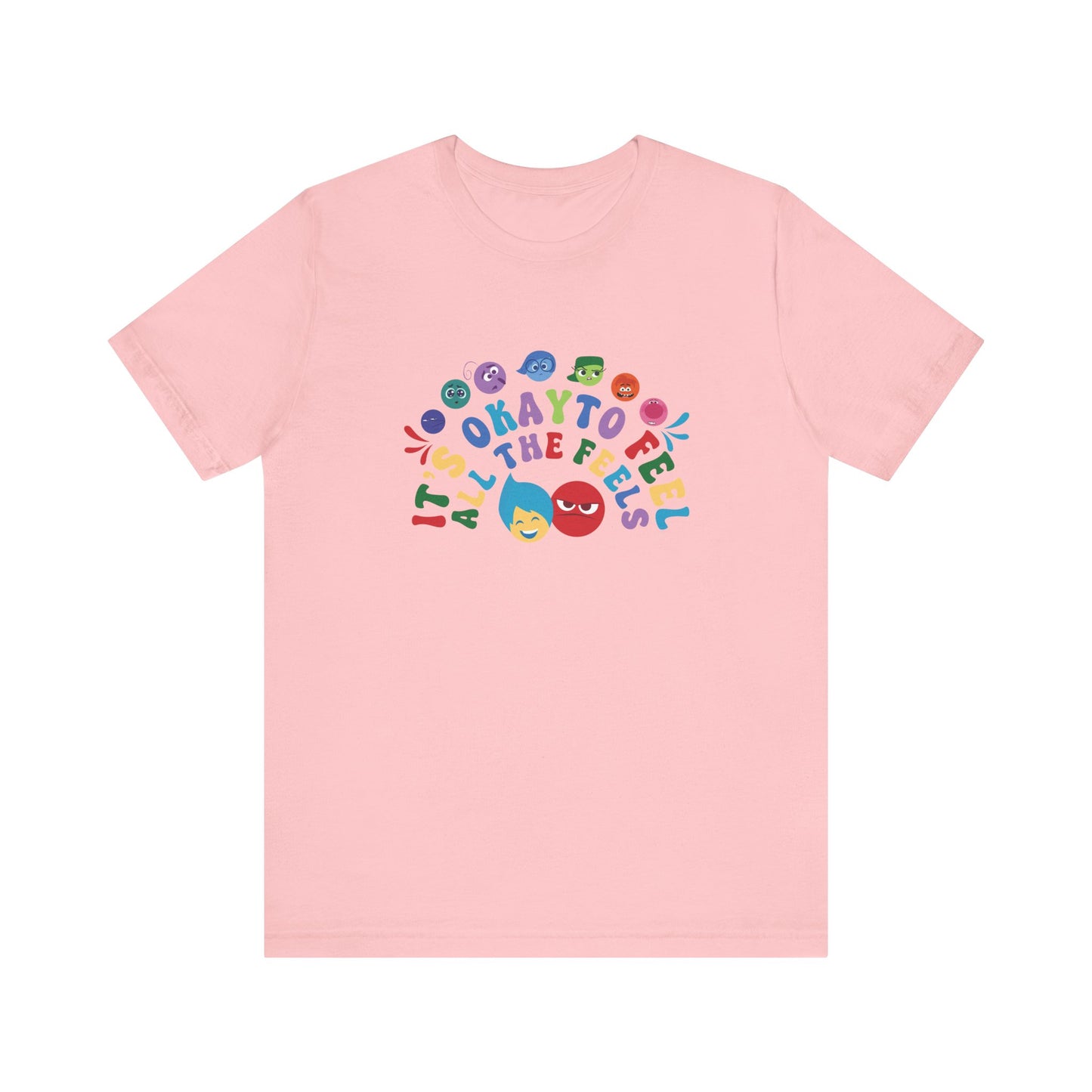 It's Ok to Feel All the Feels Double Sided Shirt, Emotions T Shirt, In My Emotions Era T Shirt, Emotions Tour T Shirt, Teacher Shirt, Custom Teacher Shirt, Custom Teacher Gifts, Lifestyle Shirt