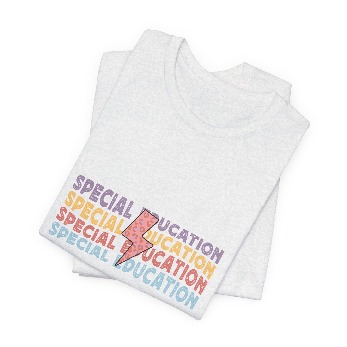 Lightning Bolt SPED Teacher Shirt, SPED T-Shirt, Lightning Bolt Special Education Teacher Shirt, Retro Teacher Life Shirt, Teacher Shirt, Custom Teacher Shirt, Custom Teacher Gift