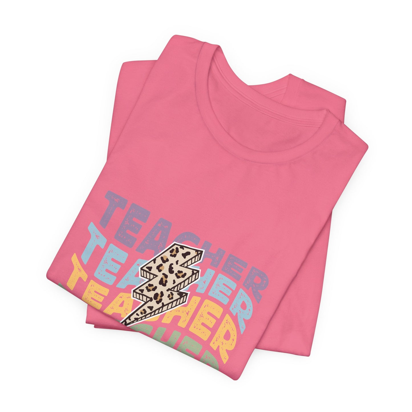 Lightning Bolt Teacher Assistant Shirt, Assistant Teacher Tee, Lightning Bolt Assistant Teacher Shirt, Retro Teacher Life Shirt, Teacher Apprentice Shirt, Custom Teacher Shirt, Custom Teacher Gift