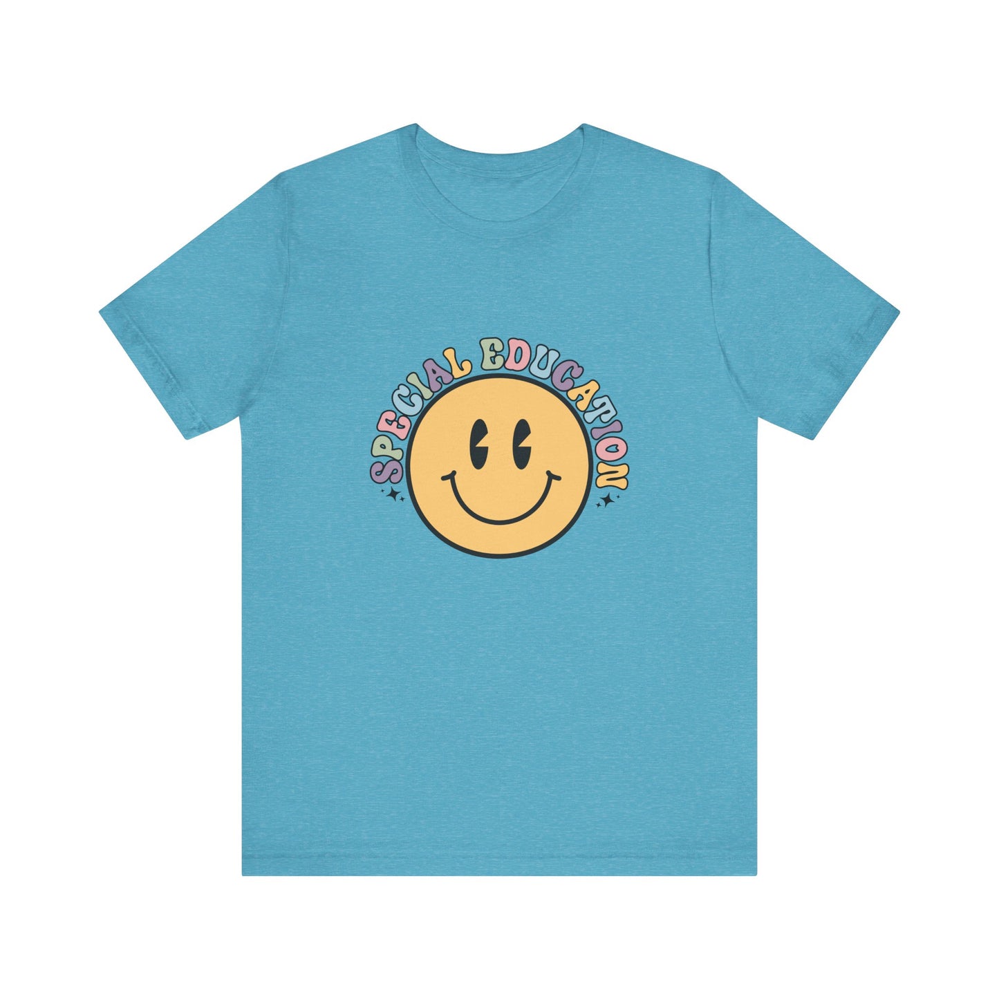 Smiley Special Education Teacher Shirt, Retro Style Smiley SPED Teacher Shirt, SPED T-Shirt, Special Education Teacher Shirt, Teacher Life Shirt, Teacher Shirt, Custom Teacher Shirt, Custom Teacher Gift