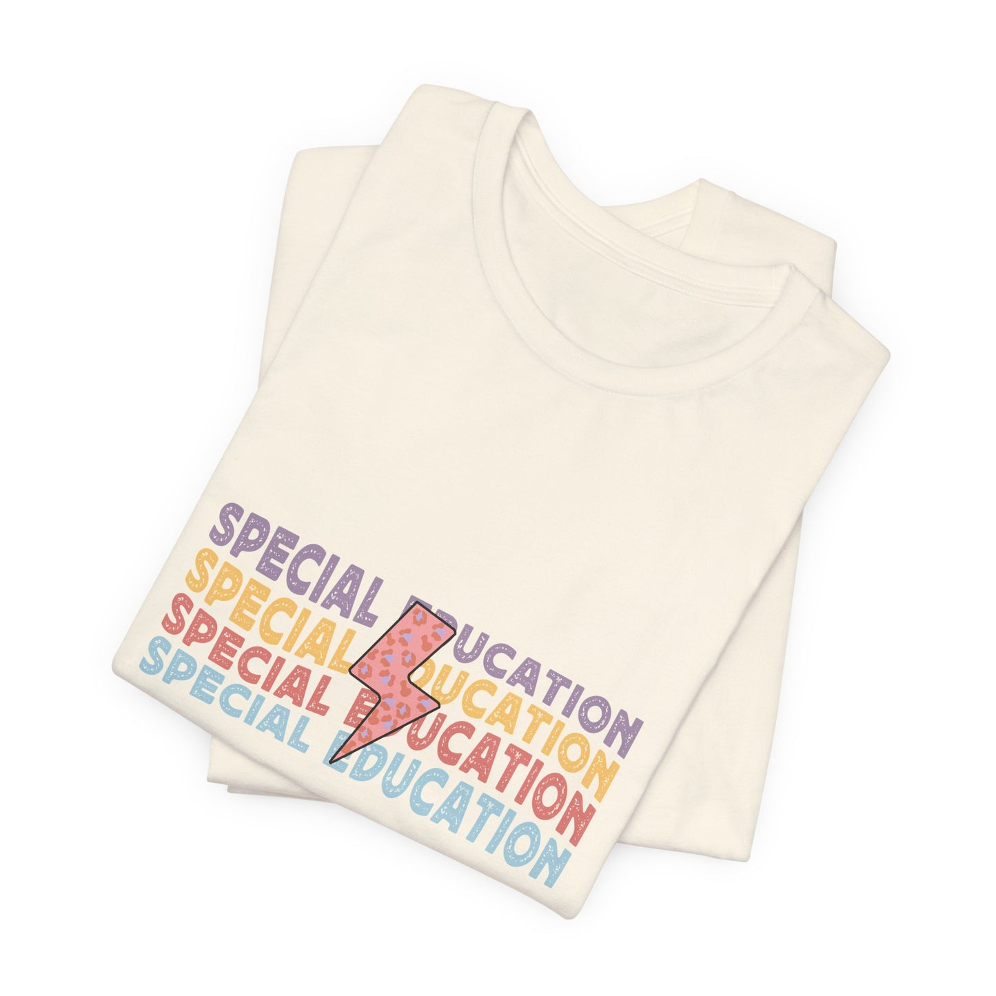 Lightning Bolt SPED Teacher Shirt, SPED T-Shirt, Lightning Bolt Special Education Teacher Shirt, Retro Teacher Life Shirt, Teacher Shirt, Custom Teacher Shirt, Custom Teacher Gift