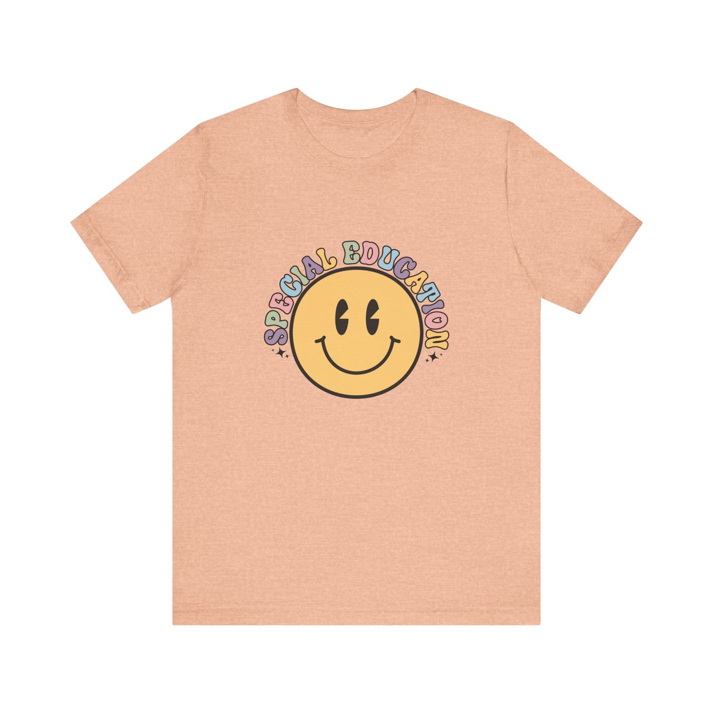 Smiley Special Education Teacher Shirt, Retro Style Smiley SPED Teacher Shirt, SPED T-Shirt, Special Education Teacher Shirt, Teacher Life Shirt, Teacher Shirt, Custom Teacher Shirt, Custom Teacher Gift