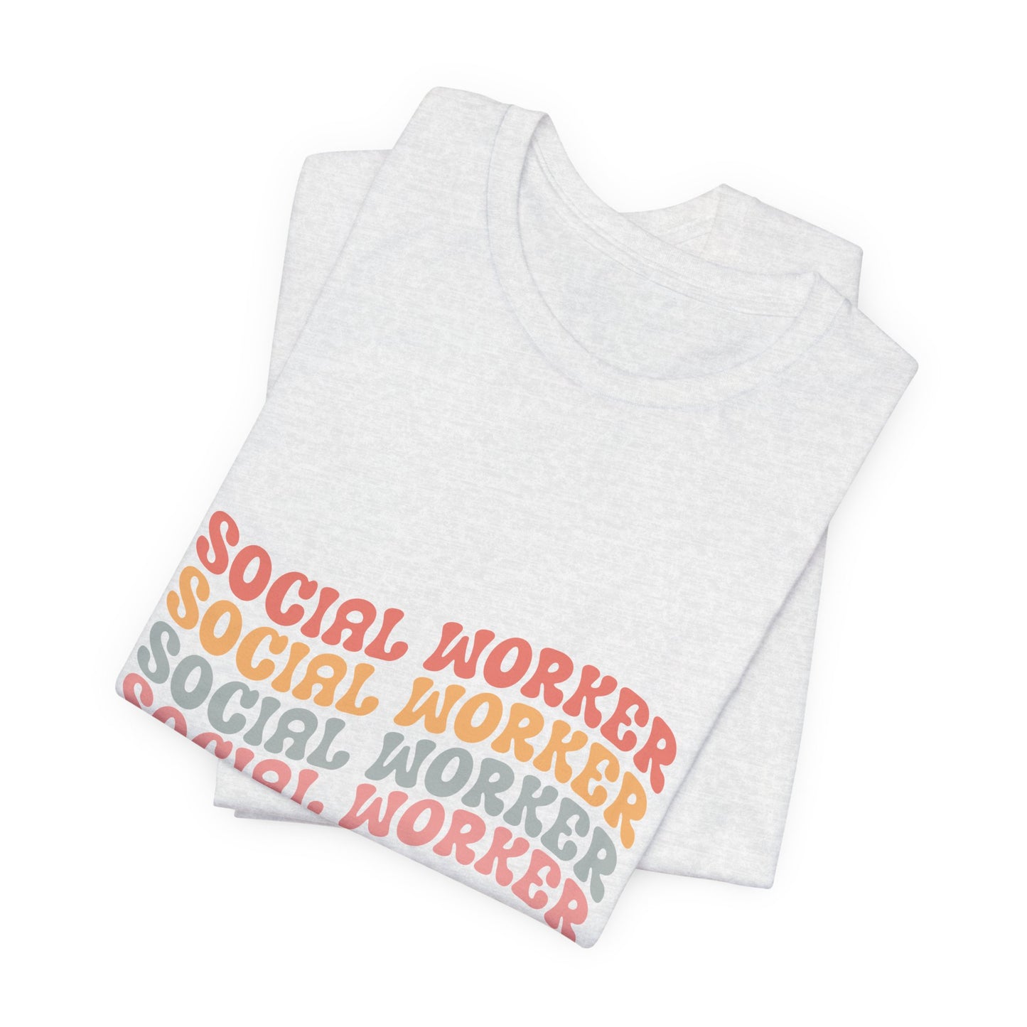 Social Worker Retro Wavy Shirt, Retro Wavy Social Worker Retro Shirt, Back to School Counselor Shirt, School Counselor Shirt, School Staff Shirt