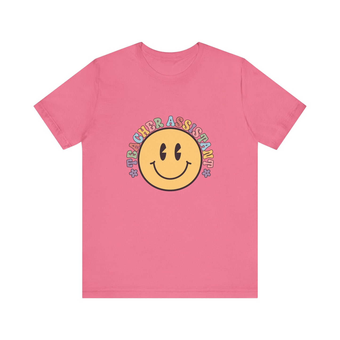 Smiley Teacher Assistant Shirt, Retro Style Smiley Teacher Assistant Shirt, Teacher Assistant Tee, Smiley Teacher Assistant Shirt, Teacher Assistant Life Shirt, Custom Teacher Assistant Shirt, Custom Teacher Assistant Gift