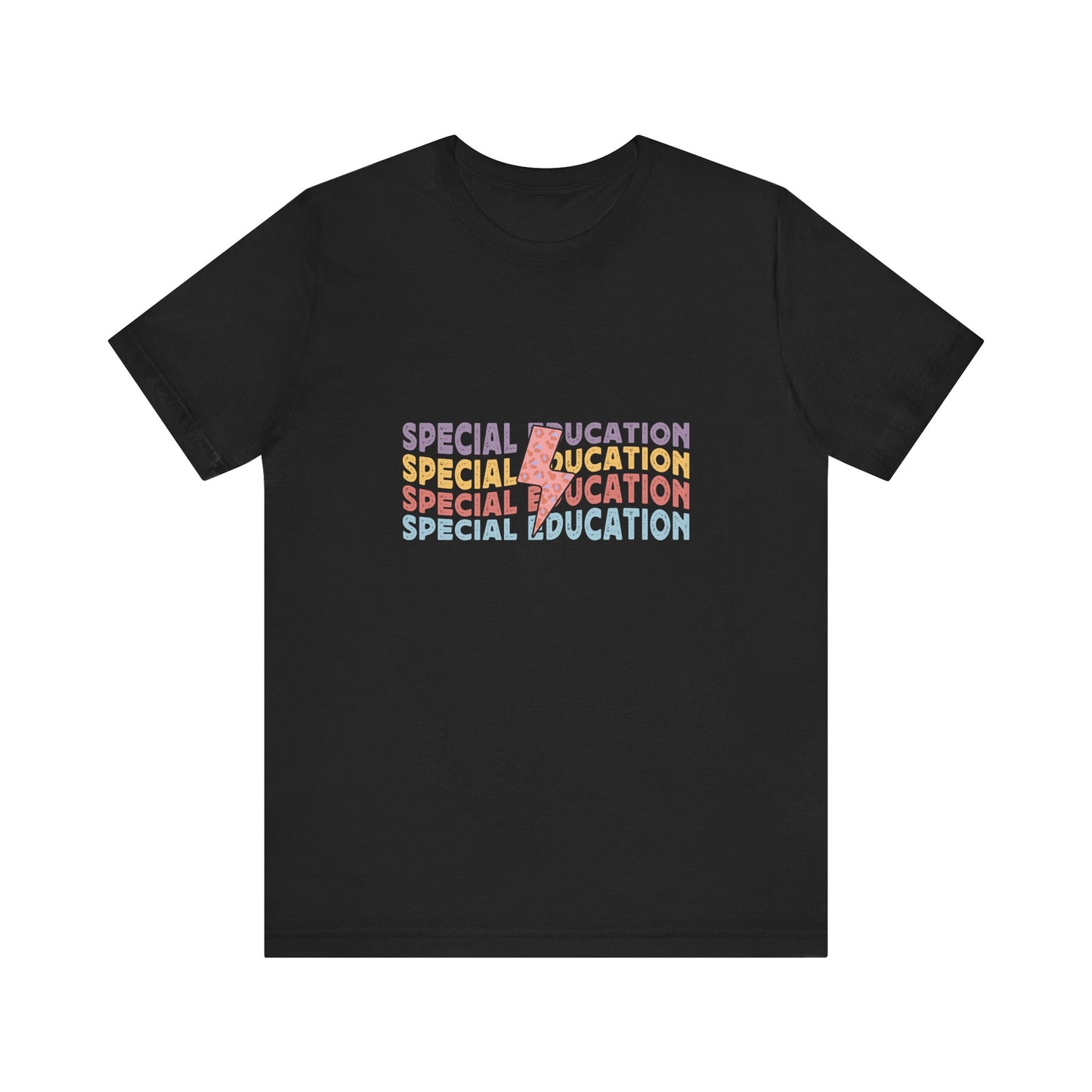 Lightning Bolt SPED Teacher Shirt, SPED T-Shirt, Lightning Bolt Special Education Teacher Shirt, Retro Teacher Life Shirt, Teacher Shirt, Custom Teacher Shirt, Custom Teacher Gift