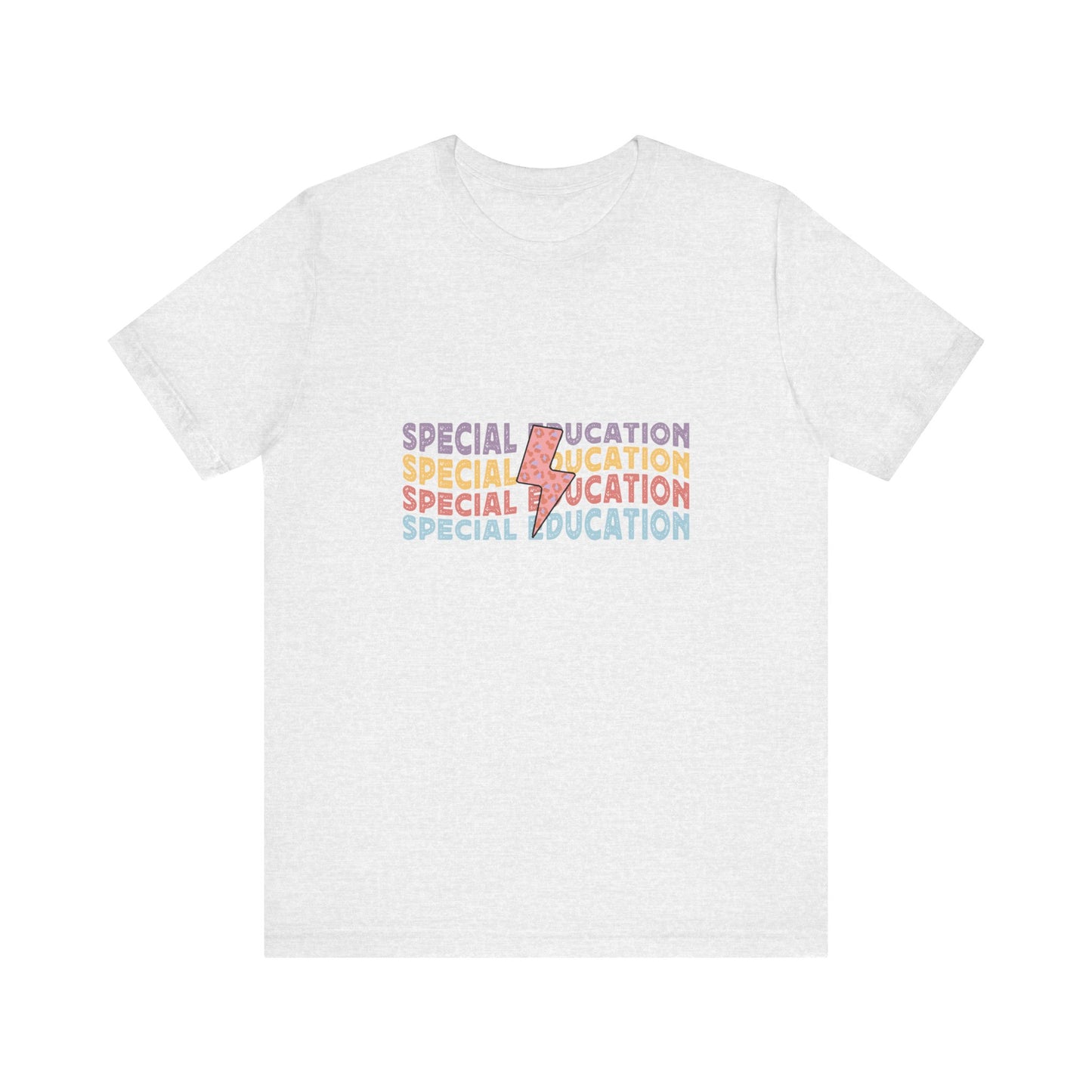 Lightning Bolt SPED Teacher Shirt, SPED T-Shirt, Lightning Bolt Special Education Teacher Shirt, Retro Teacher Life Shirt, Teacher Shirt, Custom Teacher Shirt, Custom Teacher Gift