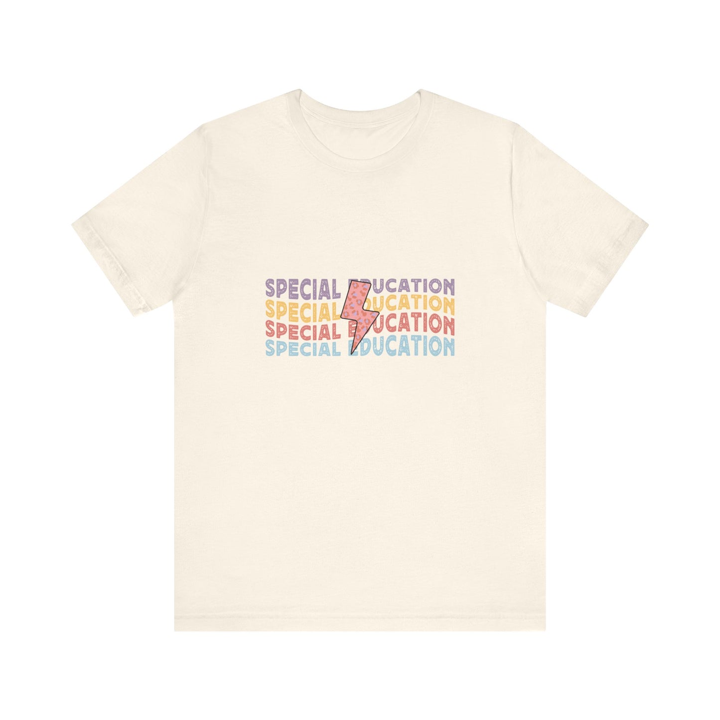 Lightning Bolt SPED Teacher Shirt, SPED T-Shirt, Lightning Bolt Special Education Teacher Shirt, Retro Teacher Life Shirt, Teacher Shirt, Custom Teacher Shirt, Custom Teacher Gift