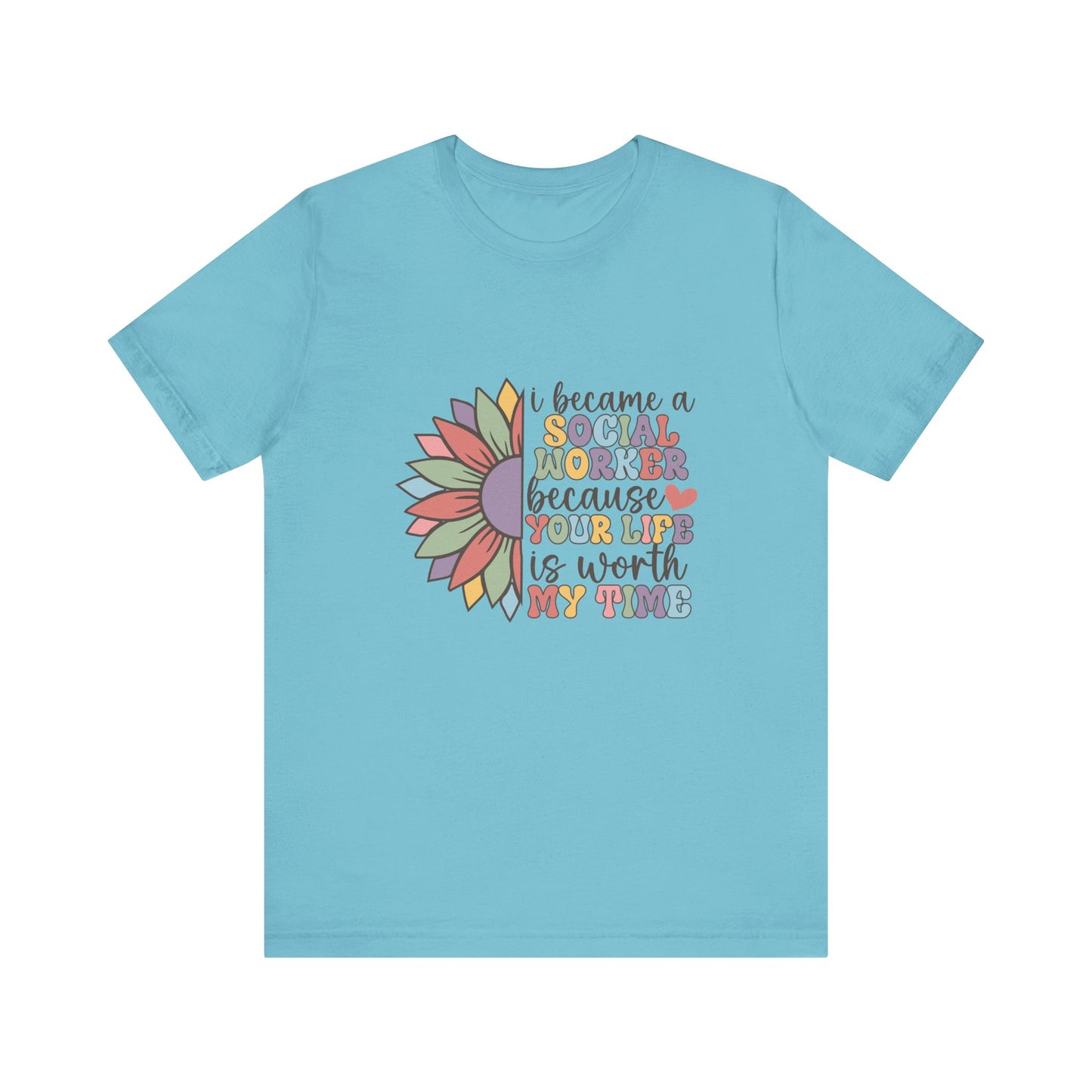 Social Worker Flowers Shirt, I Became Social Worker Flower Shirt, School Counselor Flower Shirt, Back to School Counselor Shirt, School Counselor Shirt, School Staff Shirt
