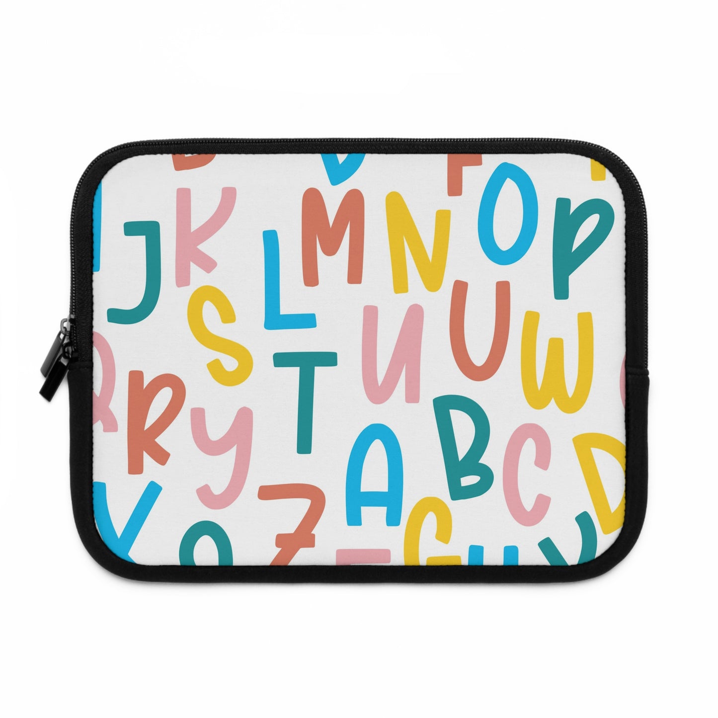 Laptop Case, Laptop Cover, Laptop Sleeve, Laptop Protector, MacBook Air Case, Mac Pro Case, Teacher Laptop Case, Alphabet Teacher Laptop Case