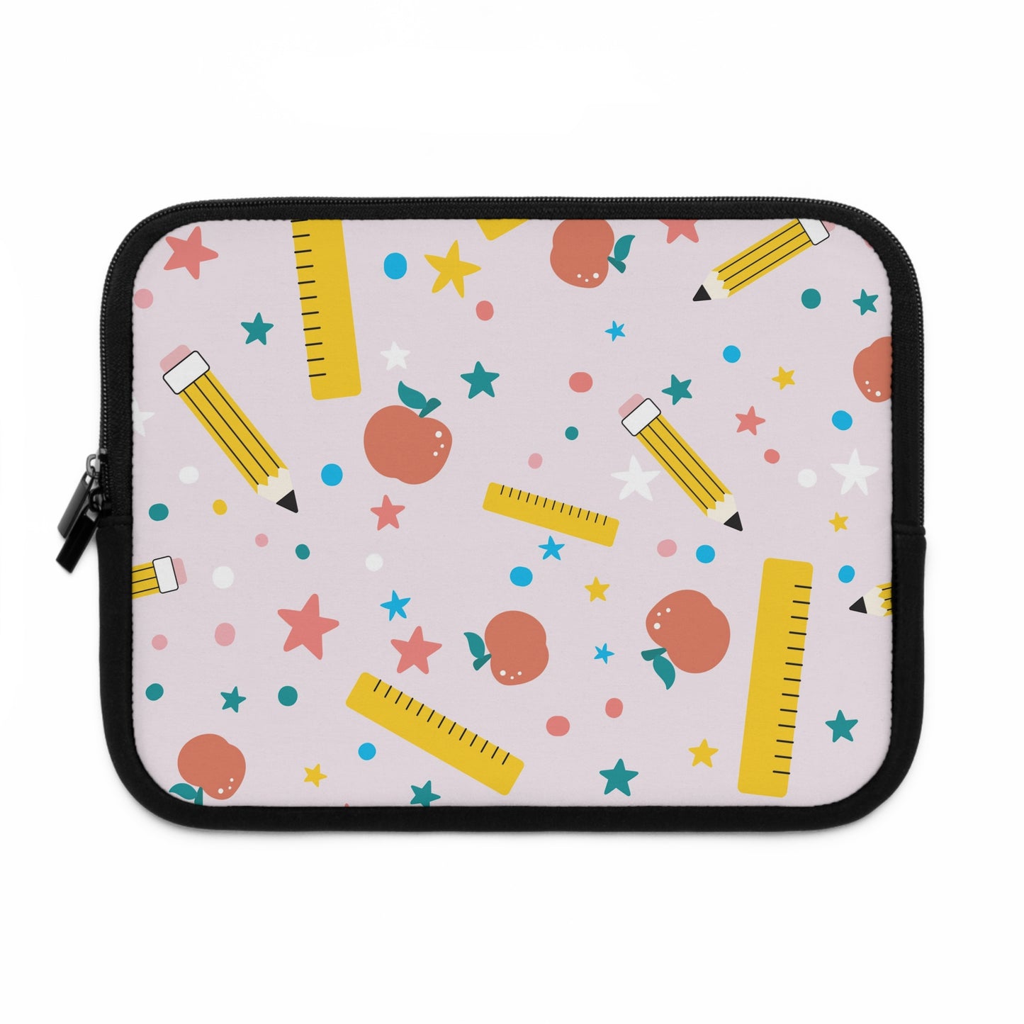 Laptop Case, Laptop Cover, Laptop Sleeve, Laptop Protector, MacBook Air Case, Mac Pro Case, Teacher Laptop Case, Stars and Confetti Teacher Laptop Case