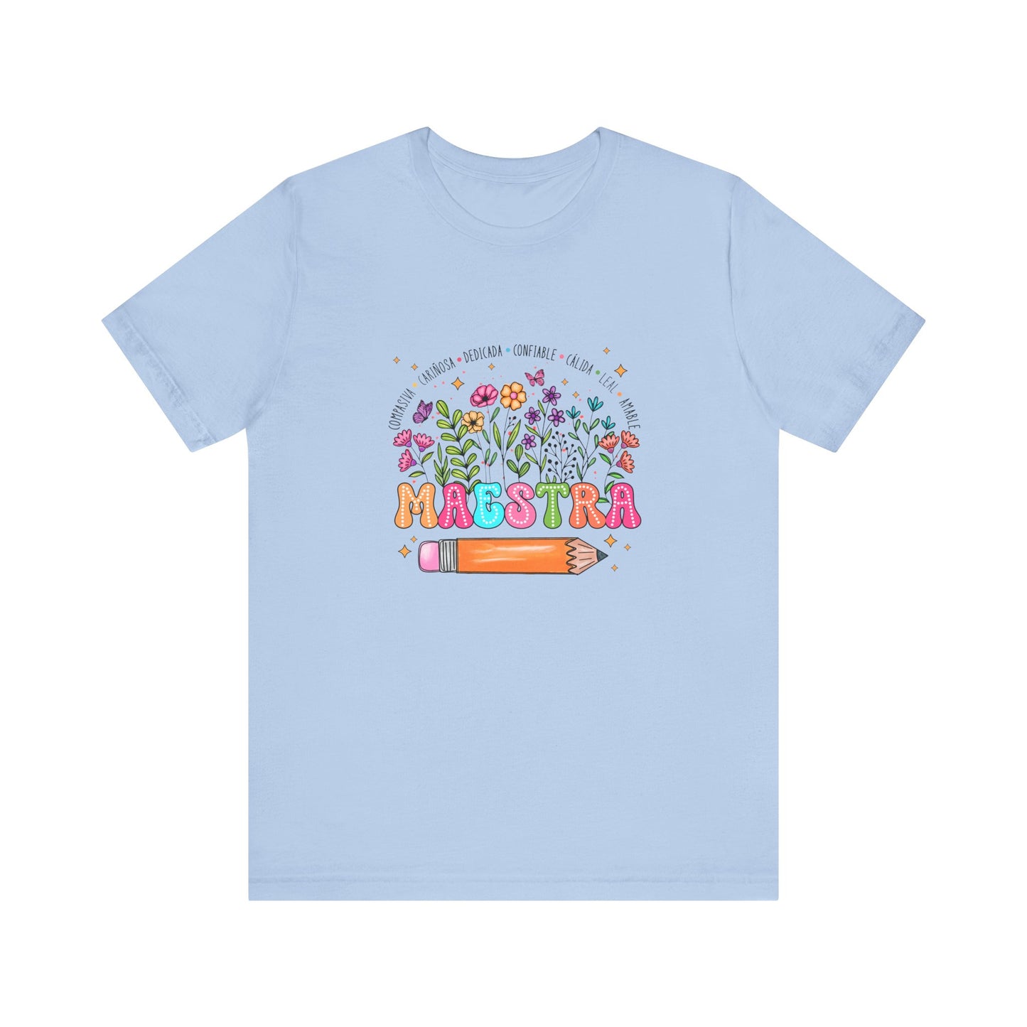 Camiseta de maestro con nombre personalizado, camiseta de maestro de flores con nombre personalizado, camisa de maestro con nombre personalizado, camisa de maestro de regreso a la escuela 