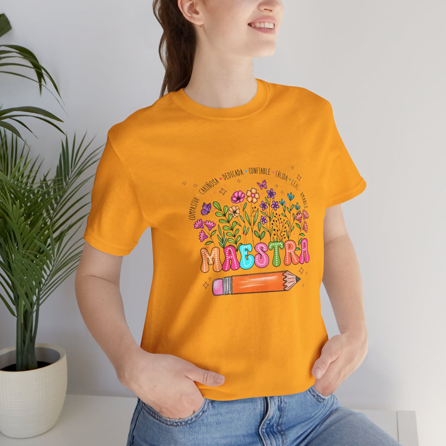 Camiseta de maestro con nombre personalizado, camiseta de maestro de flores con nombre personalizado, camisa de maestro con nombre personalizado, camisa de maestro de regreso a la escuela 