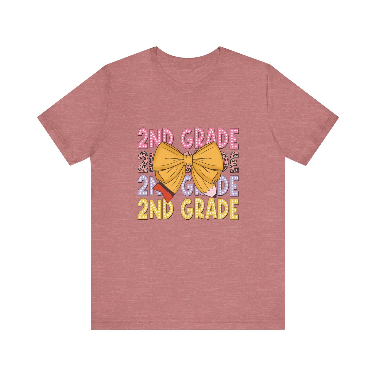 Coquette 2nd Grade Teacher Shirt, Coquette Second Grade Teacher Shirt, Grade Teacher Shirt, Back to School Teacher Shirt, Teacher Lifestyle Shirt, Custom Teacher Shirt, Custom Teacher Gift