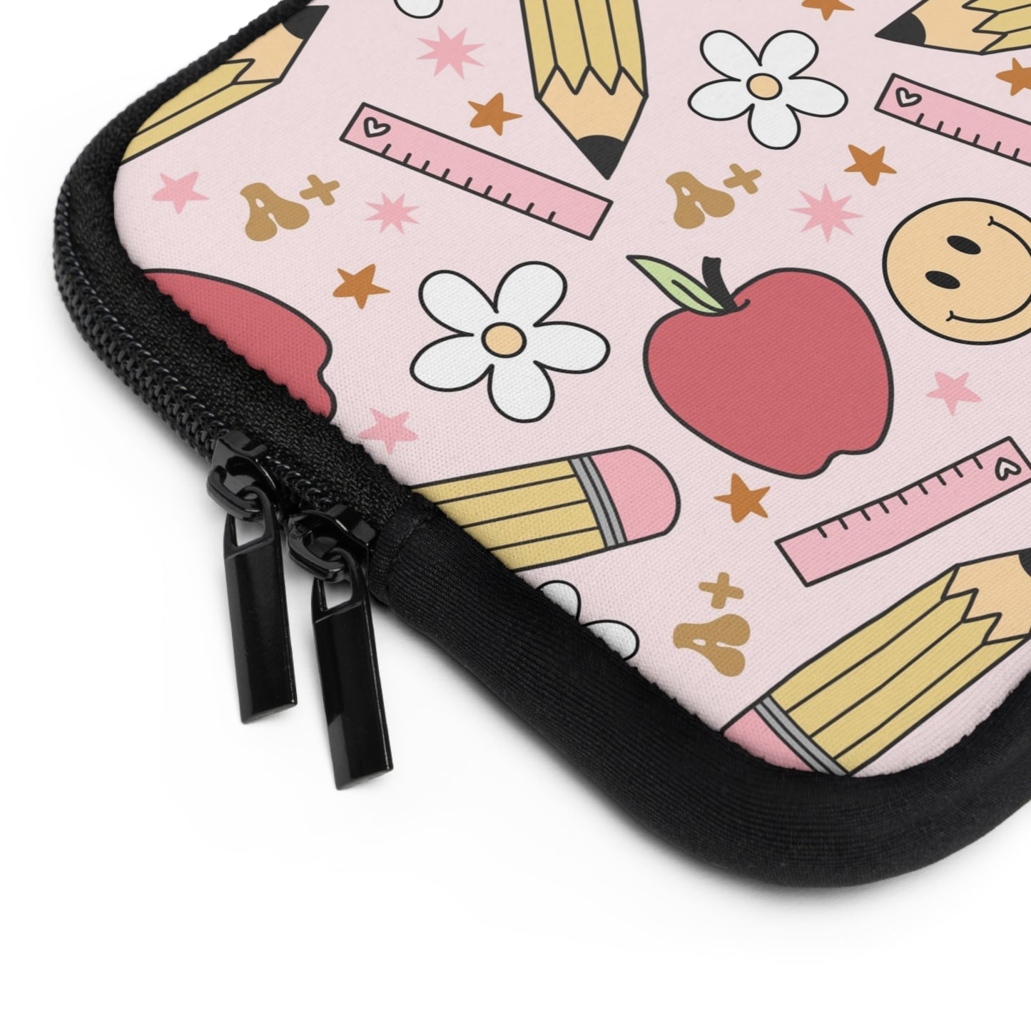 Laptop Case, Laptop Cover, Laptop Sleeve, Laptop Protector, MacBook Air Case, Mac Pro Case, Teacher Laptop Case, Apples and SmileysTeacher Laptop Case