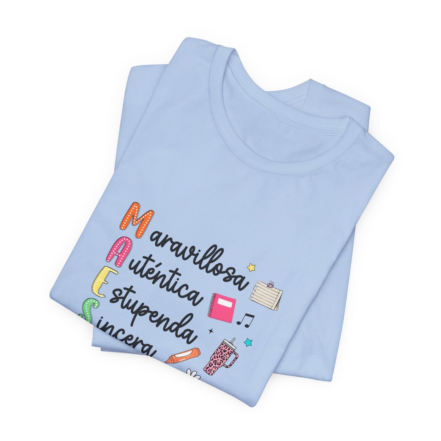 Camiseta Maestra Española, Camiseta Maestra de Colores Brillantes, Camisa Maestra, Camisa Maestra Acrostic, Camisa Maestra Acrostico, Camisa Maestra Personalizada, Regalos para Maestro 