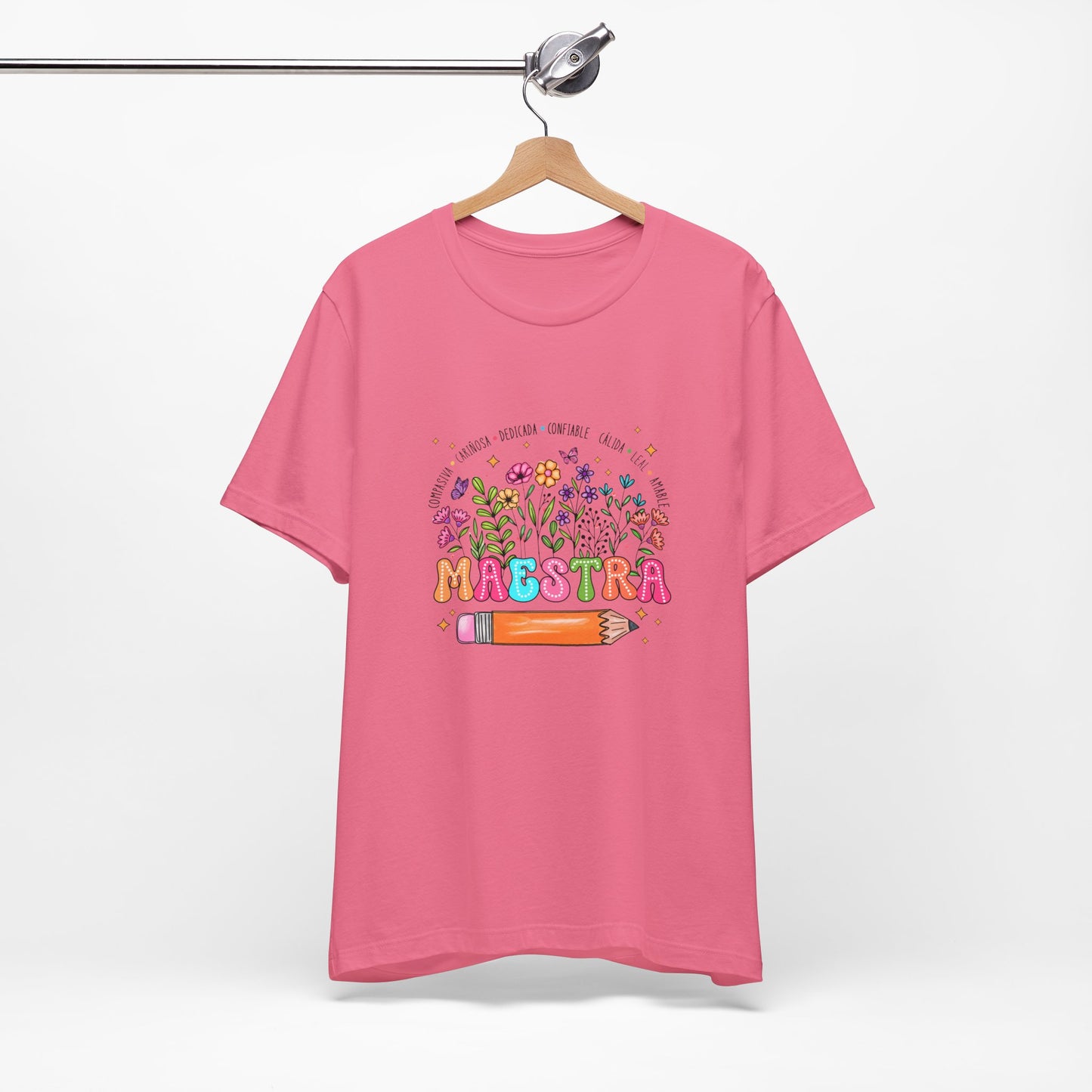 Camiseta de maestro con nombre personalizado, camiseta de maestro de flores con nombre personalizado, camisa de maestro con nombre personalizado, camisa de maestro de regreso a la escuela 