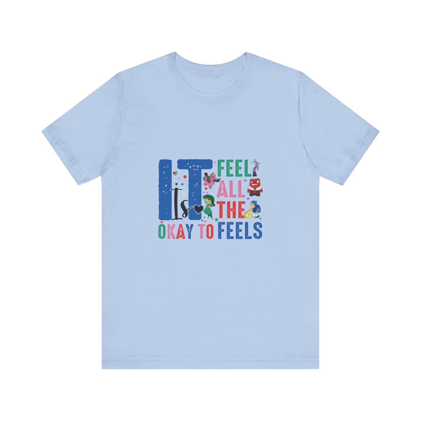 It's Ok to Feel All the Feel Shirt, Mental Health Matters Shirt, Retro Emotions T Shirt, In My Emotions Era T Shirt, Emotions Tour T Shirt, Teacher Shirt, Custom Teacher Shirt, Custom Teacher Gifts, Lifestyle Shirt