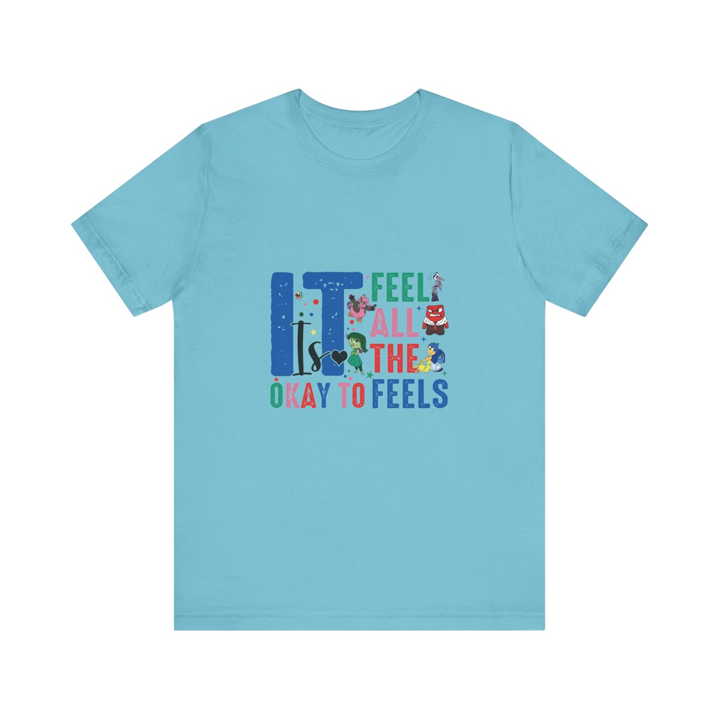 It's Ok to Feel All the Feel Shirt, Mental Health Matters Shirt, Retro Emotions T Shirt, In My Emotions Era T Shirt, Emotions Tour T Shirt, Teacher Shirt, Custom Teacher Shirt, Custom Teacher Gifts, Lifestyle Shirt