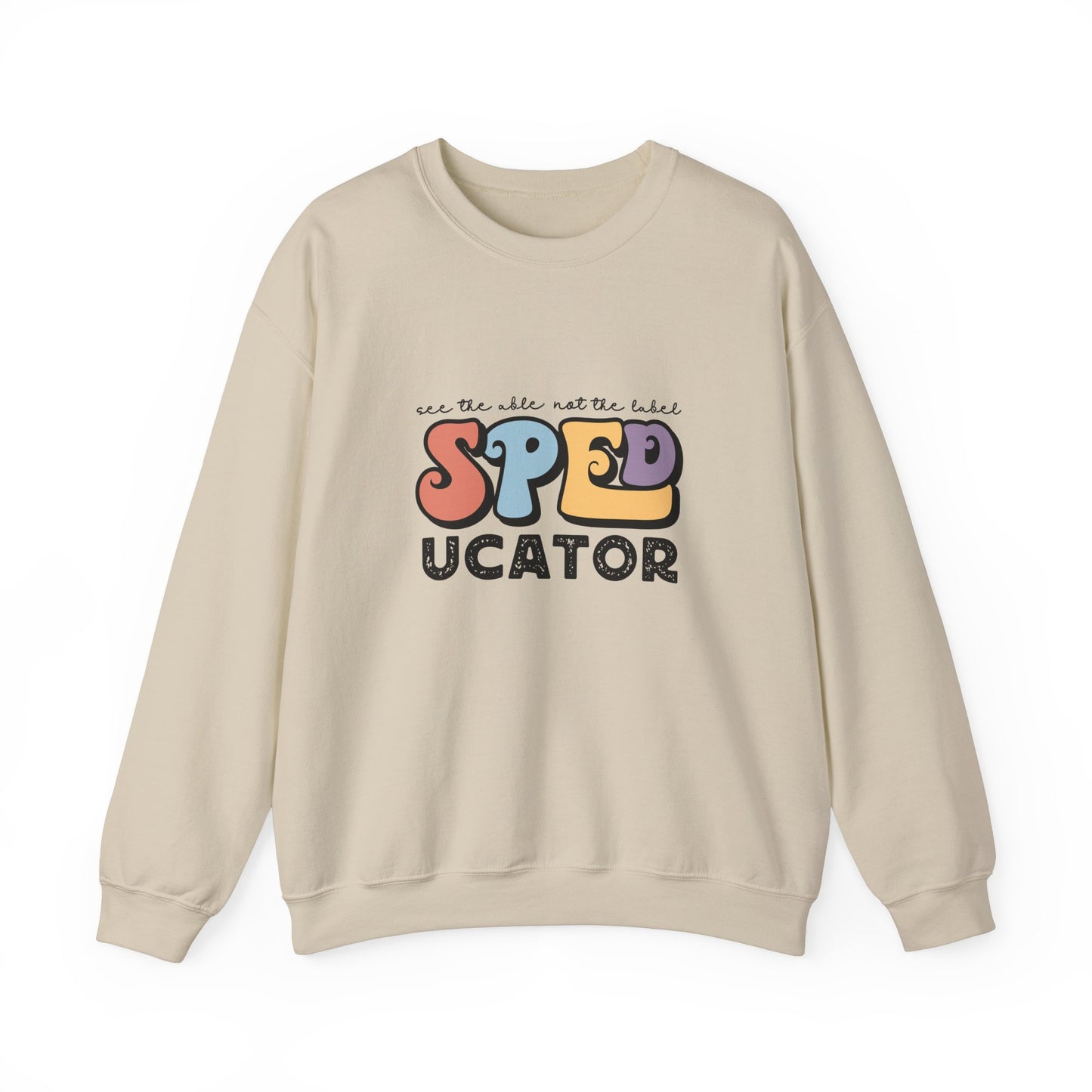 Retro SPEDUCATOR Teacher Sweatshirt, SPED Sweatshirt, Special Education Teacher Sweatshirt, Teacher Life Sweater, Teacher Sweatshirt, Cute Teacher Sweatshirt, Back to School Sweatshirt