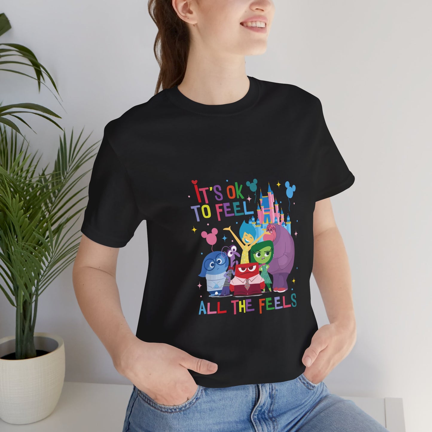 It's Ok to Feel All the Feels Castle Shirt, Emotions T Shirt, In My Emotions Era T Shirt, Emotions Tour T Shirt, Teacher Shirt, Custom Teacher Shirt, Custom Teacher Gifts, Lifestyle Shirt