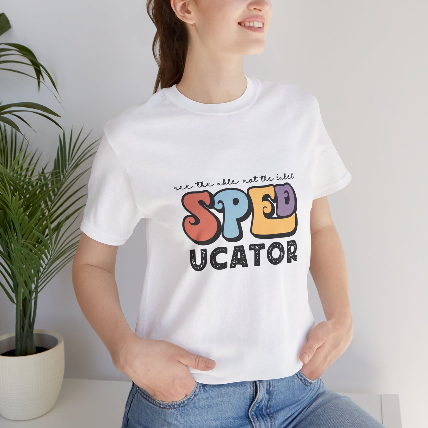 Camisa retro de maestro SPEDUCATOR, camiseta SPED, camisa de maestro de educación especial, camisa de vida de maestro, camisa de maestro, camisa de maestro personalizada, regalo de maestro personalizado 