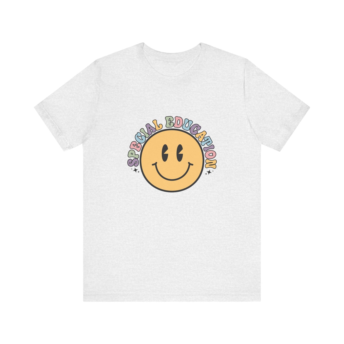 Smiley Special Education Teacher Shirt, Retro Style Smiley SPED Teacher Shirt, SPED T-Shirt, Special Education Teacher Shirt, Teacher Life Shirt, Teacher Shirt, Custom Teacher Shirt, Custom Teacher Gift