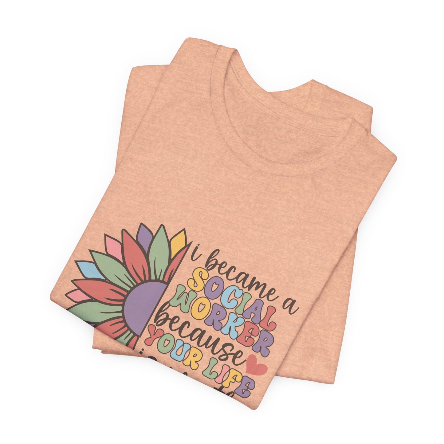 Social Worker Flowers Shirt, I Became Social Worker Flower Shirt, School Counselor Flower Shirt, Back to School Counselor Shirt, School Counselor Shirt, School Staff Shirt