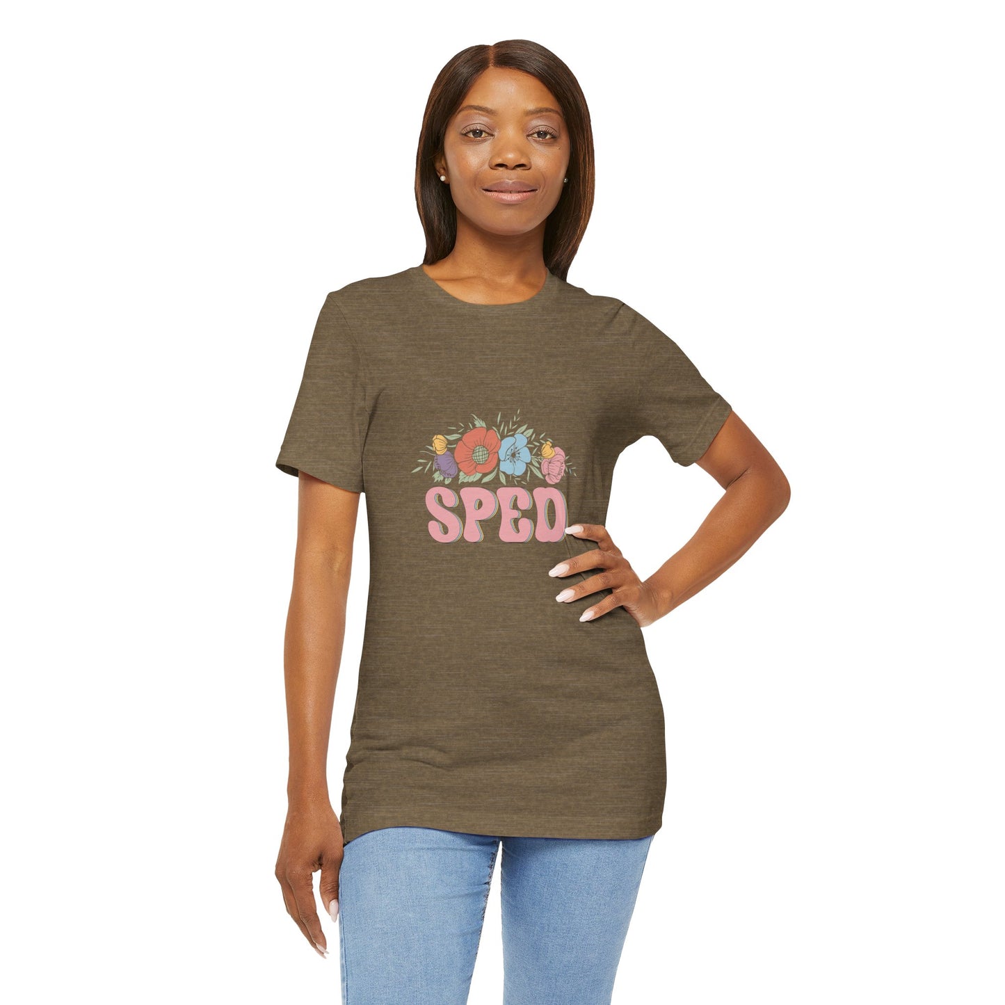 Special Education T-Shirt, SPED Flowers Shirt, SPED Teacher WildflowersT-Shirt, Special Education Flower T Shirt, Teacher Life Shirt, Teacher Shirt, Custom Teacher Shirt, Customer Teacher Gift