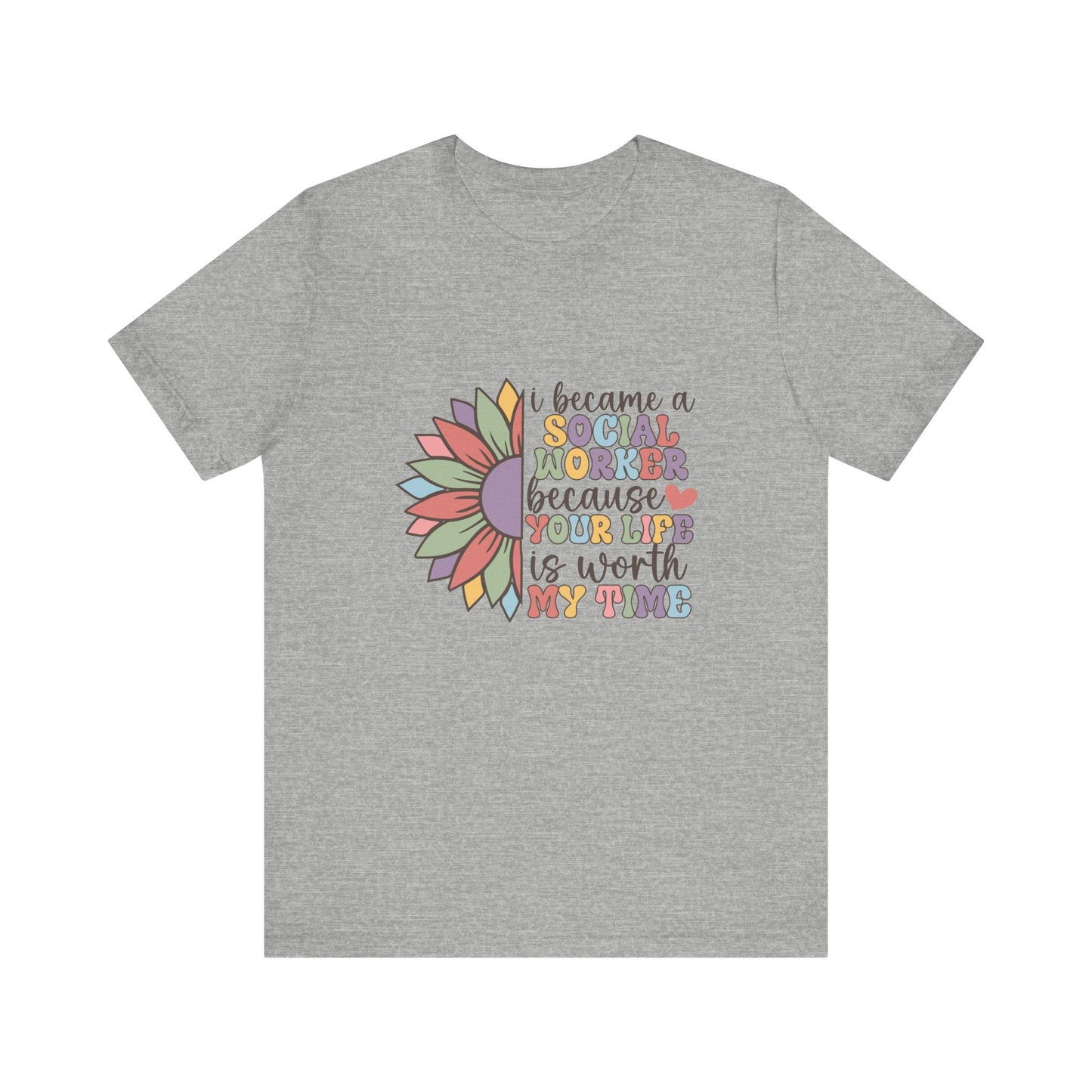 Social Worker Flowers Shirt, I Became Social Worker Flower Shirt, School Counselor Flower Shirt, Back to School Counselor Shirt, School Counselor Shirt, School Staff Shirt