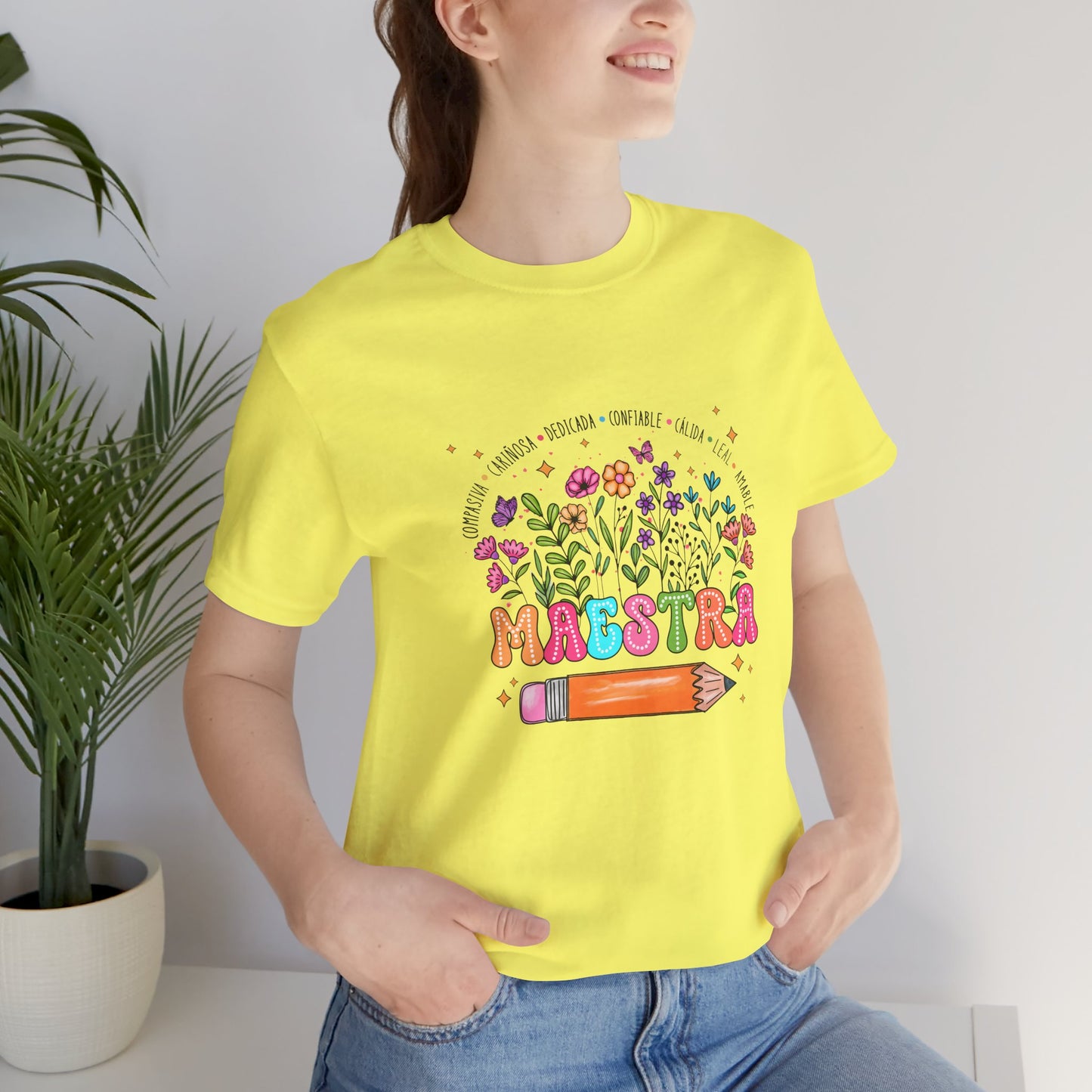 Camiseta de maestro con nombre personalizado, camiseta de maestro de flores con nombre personalizado, camisa de maestro con nombre personalizado, camisa de maestro de regreso a la escuela 