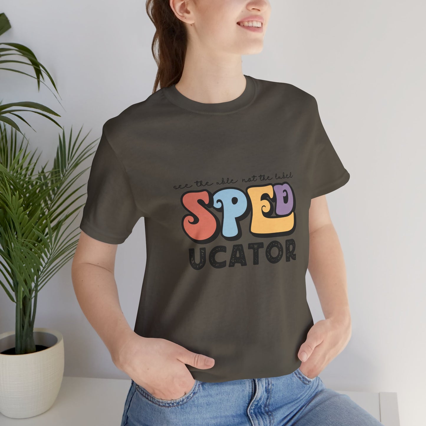 Camisa retro de maestro SPEDUCATOR, camiseta SPED, camisa de maestro de educación especial, camisa de vida de maestro, camisa de maestro, camisa de maestro personalizada, regalo de maestro personalizado 