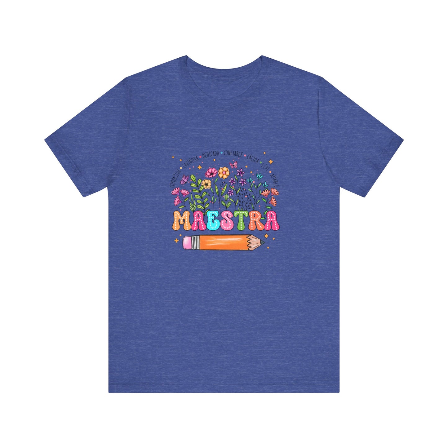 Camiseta de maestro con nombre personalizado, camiseta de maestro de flores con nombre personalizado, camisa de maestro con nombre personalizado, camisa de maestro de regreso a la escuela 