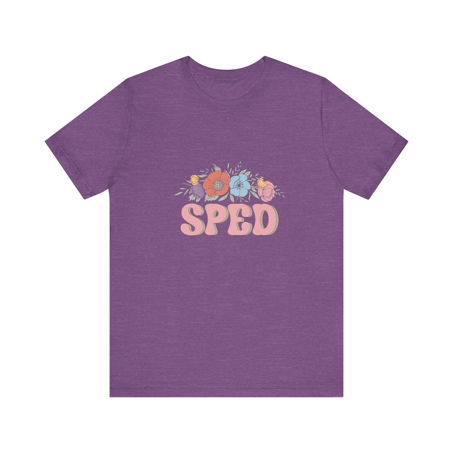 Special Education T-Shirt, SPED Flowers Shirt, SPED Teacher WildflowersT-Shirt, Special Education Flower T Shirt, Teacher Life Shirt, Teacher Shirt, Custom Teacher Shirt, Customer Teacher Gift