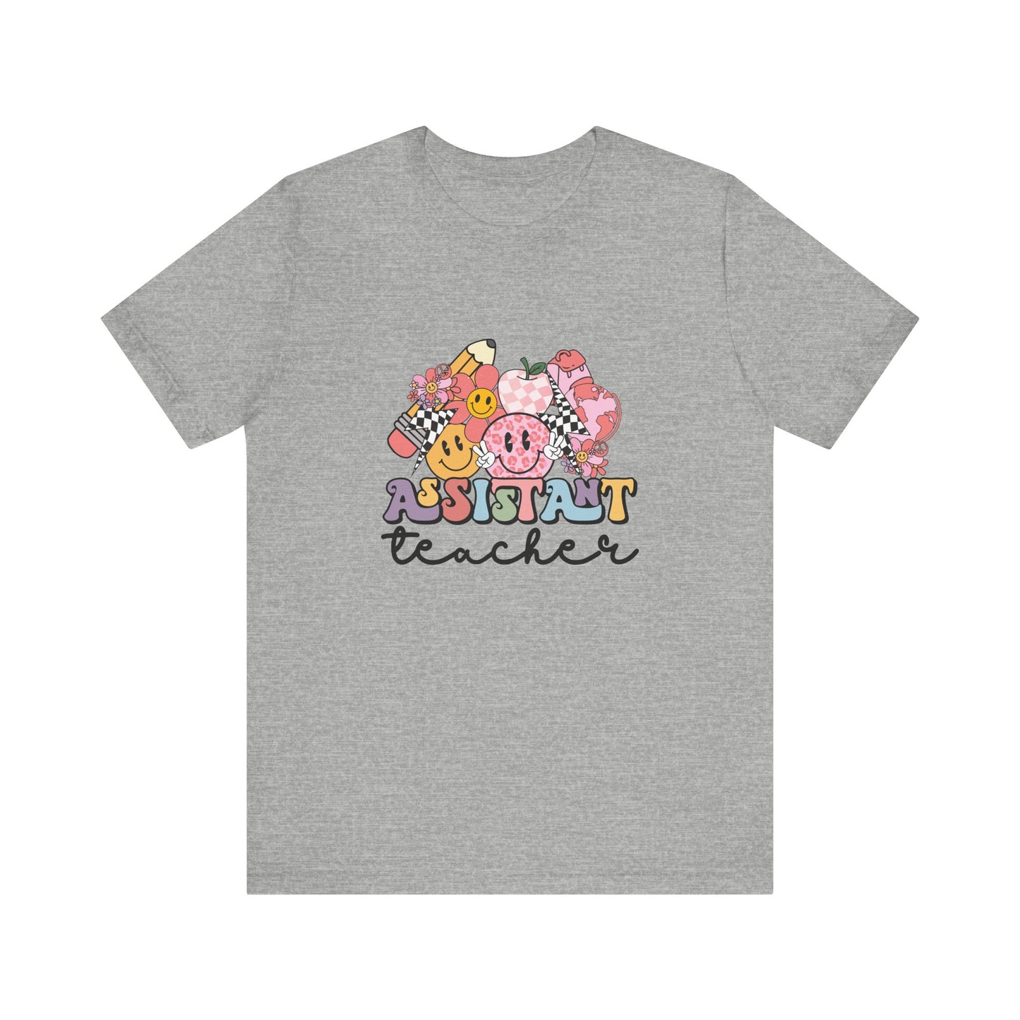 Camiseta retro de asistente de maestro a cuadros, camisa de asistente de maestro, camisa de vida de asistente de maestro, camisa de maestro asistente, camisa de maestro personalizada, regalo de maestro personalizado 