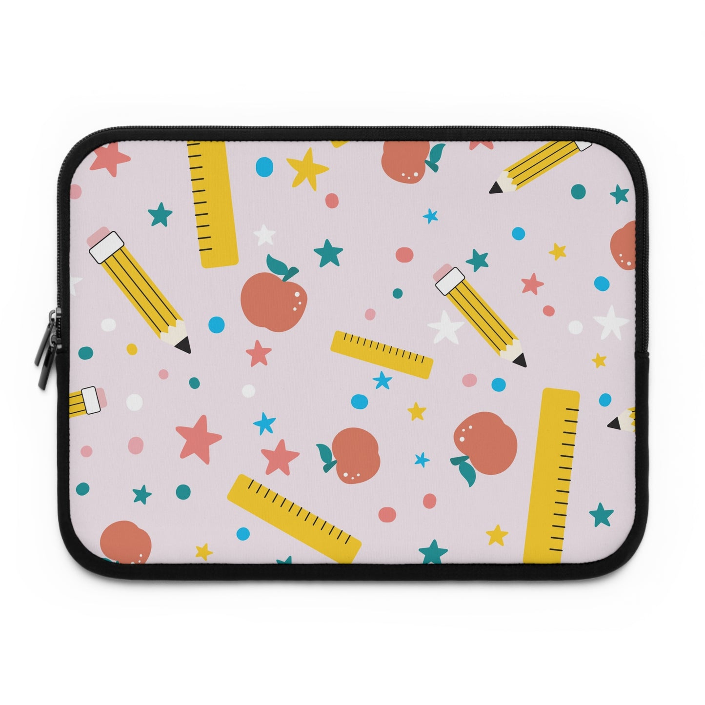 Laptop Case, Laptop Cover, Laptop Sleeve, Laptop Protector, MacBook Air Case, Mac Pro Case, Teacher Laptop Case, Stars and Confetti Teacher Laptop Case