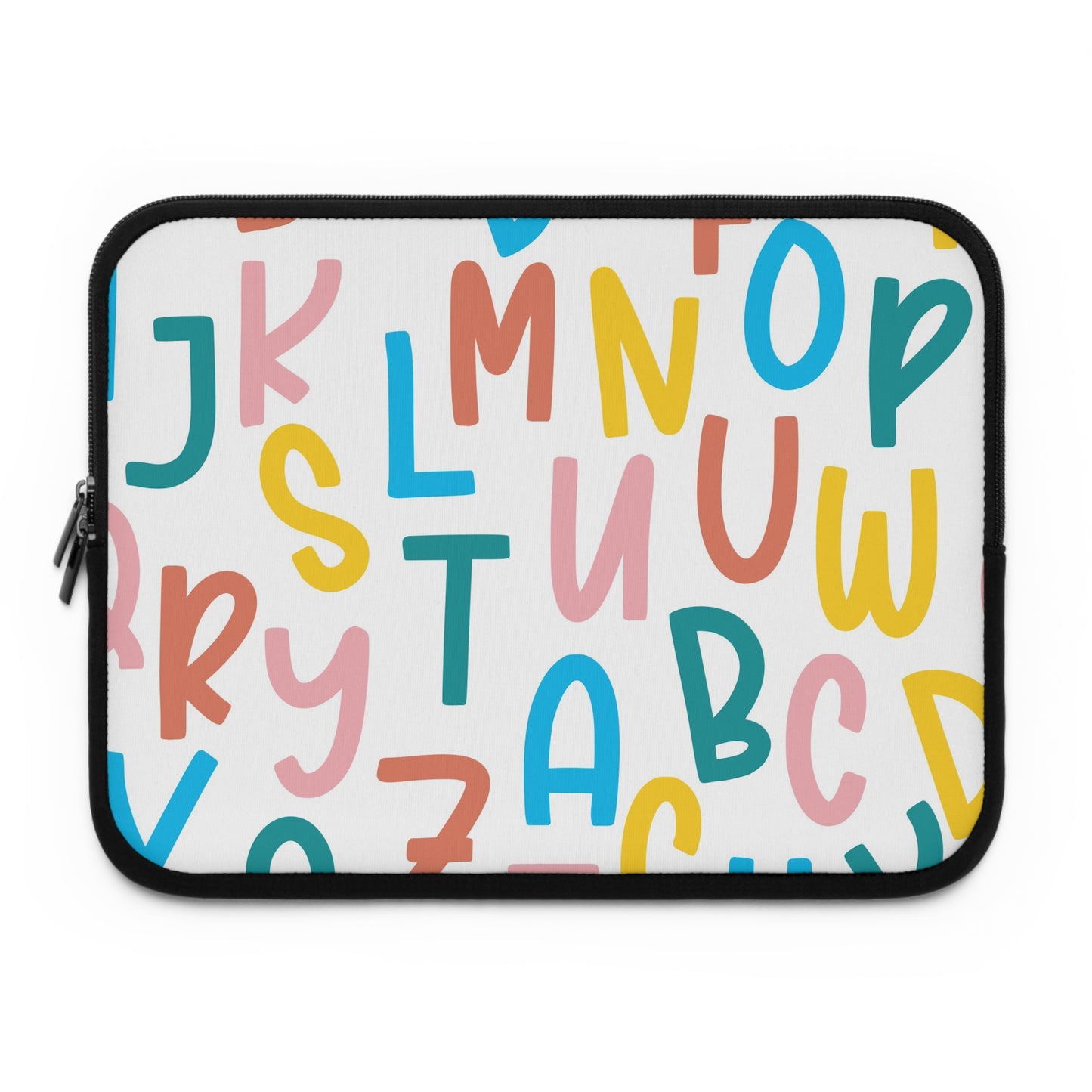 Laptop Case, Laptop Cover, Laptop Sleeve, Laptop Protector, MacBook Air Case, Mac Pro Case, Teacher Laptop Case, Alphabet Teacher Laptop Case