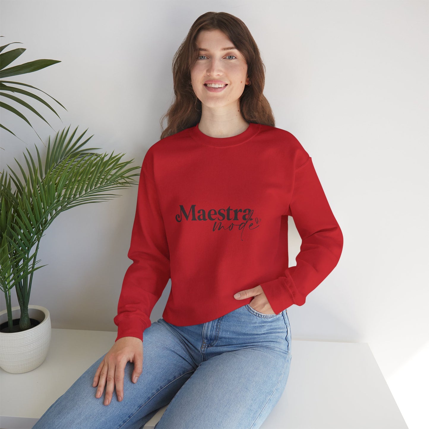 Maestra Mode Sweatshirt, Maestra Mode Teacher Sweater, Spanish Teacher Sweatshirt, Classic Teacher Sweatshirt, Classic Teacher Sweater, Cute Teacher Sweatshirt, Back to School Sweatshirt