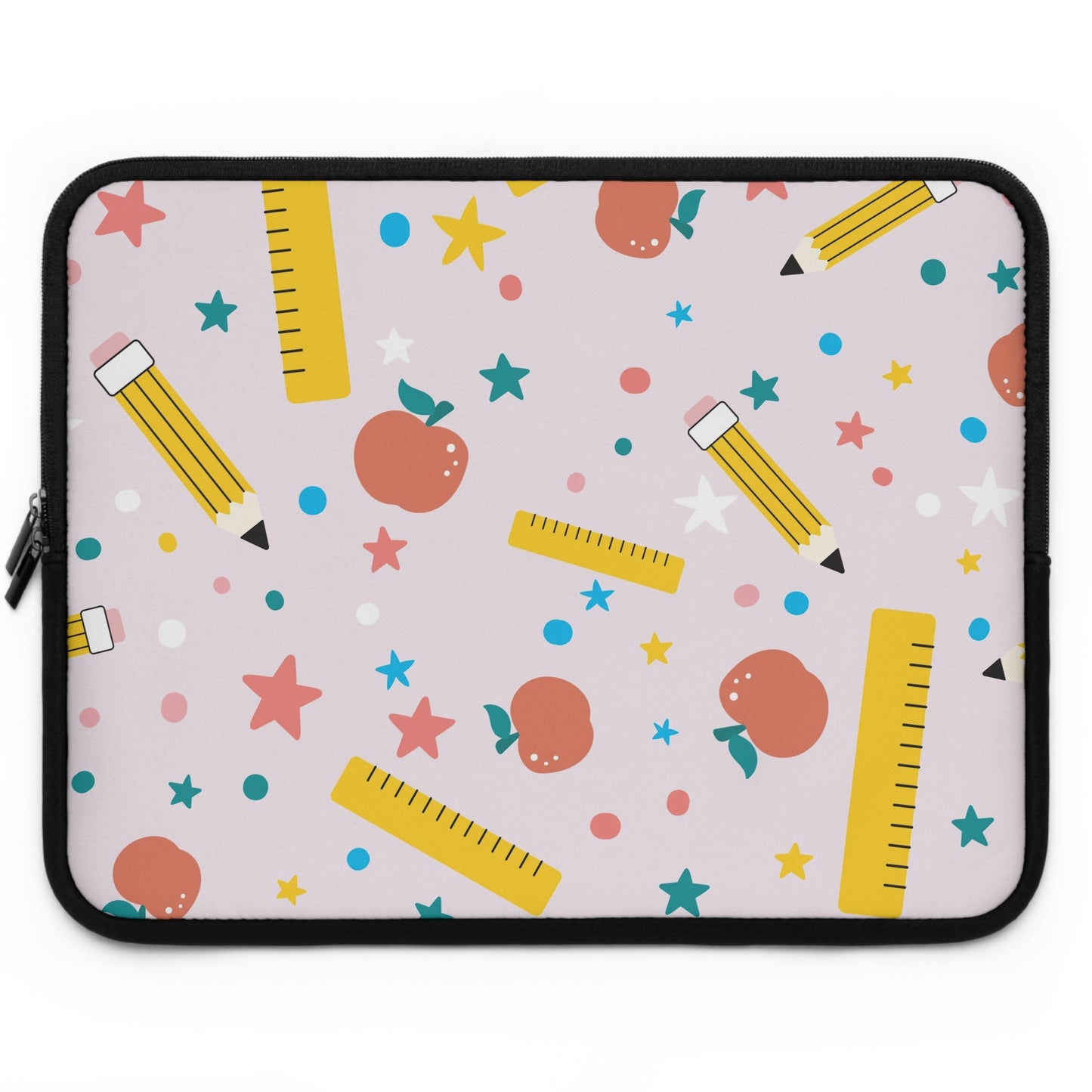 Laptop Case, Laptop Cover, Laptop Sleeve, Laptop Protector, MacBook Air Case, Mac Pro Case, Teacher Laptop Case, Stars and Confetti Teacher Laptop Case