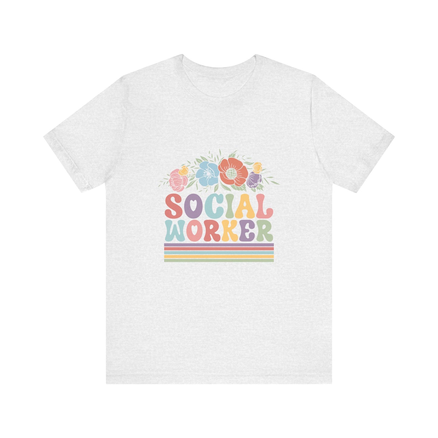 Social Worker Flowers Shirt, Social Worker Wildflowers Shirt, School Counselor Flower Shirt, Back to School Counselor Shirt, School Counselor Shirt, School Staff Shirt