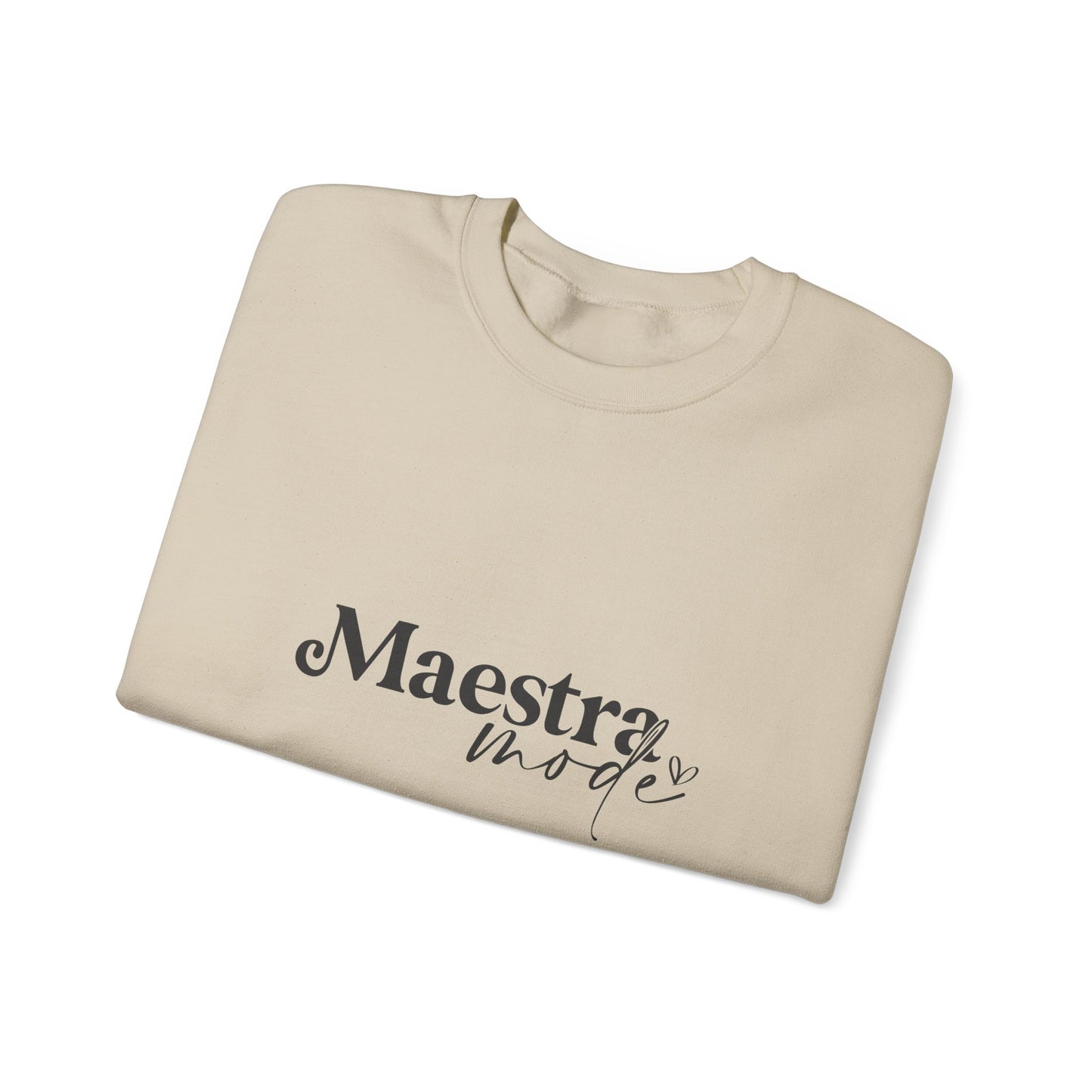 Maestra Mode Sweatshirt, Maestra Mode Teacher Sweater, Spanish Teacher Sweatshirt, Classic Teacher Sweatshirt, Classic Teacher Sweater, Cute Teacher Sweatshirt, Back to School Sweatshirt