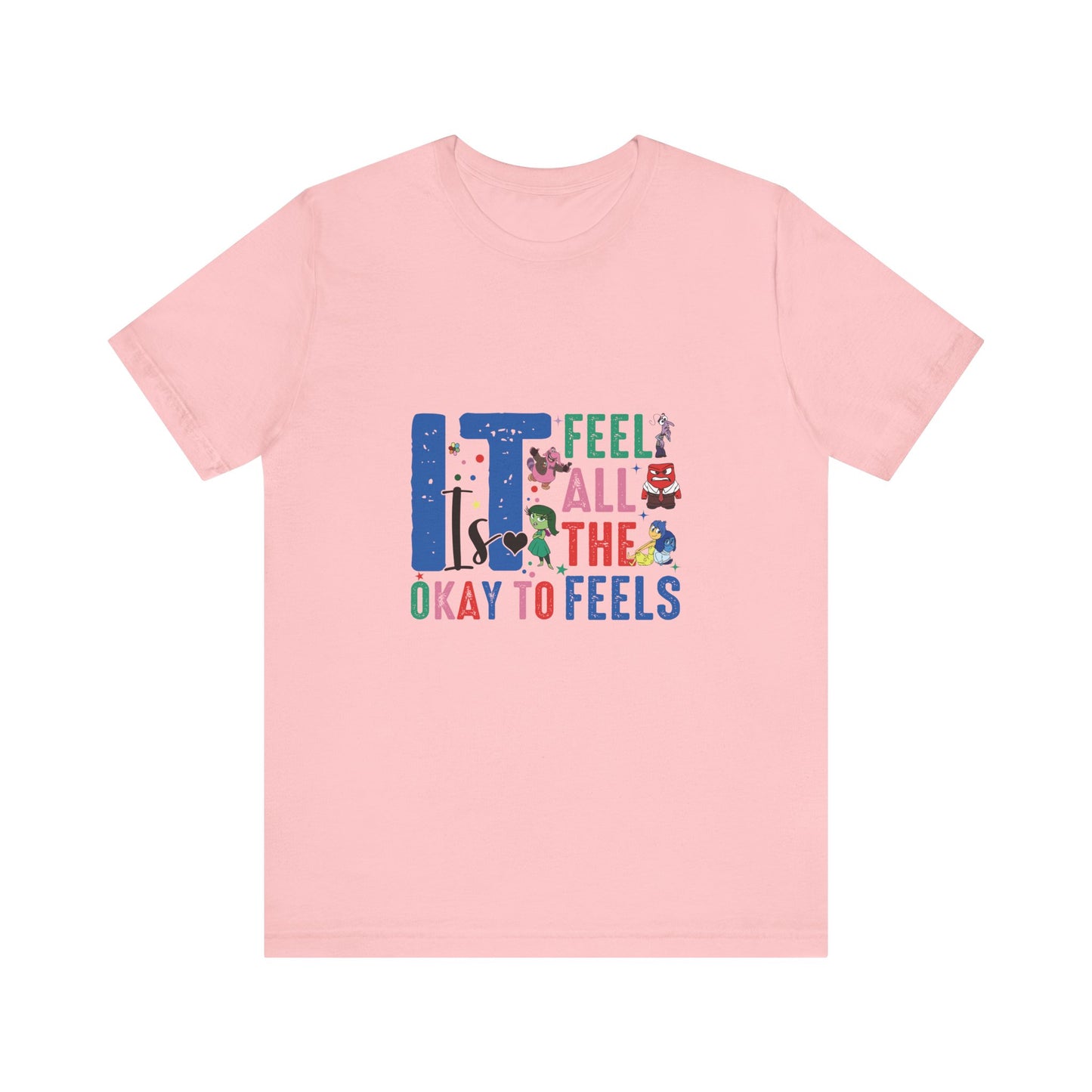 It's Ok to Feel All the Feel Shirt, Mental Health Matters Shirt, Retro Emotions T Shirt, In My Emotions Era T Shirt, Emotions Tour T Shirt, Teacher Shirt, Custom Teacher Shirt, Custom Teacher Gifts, Lifestyle Shirt