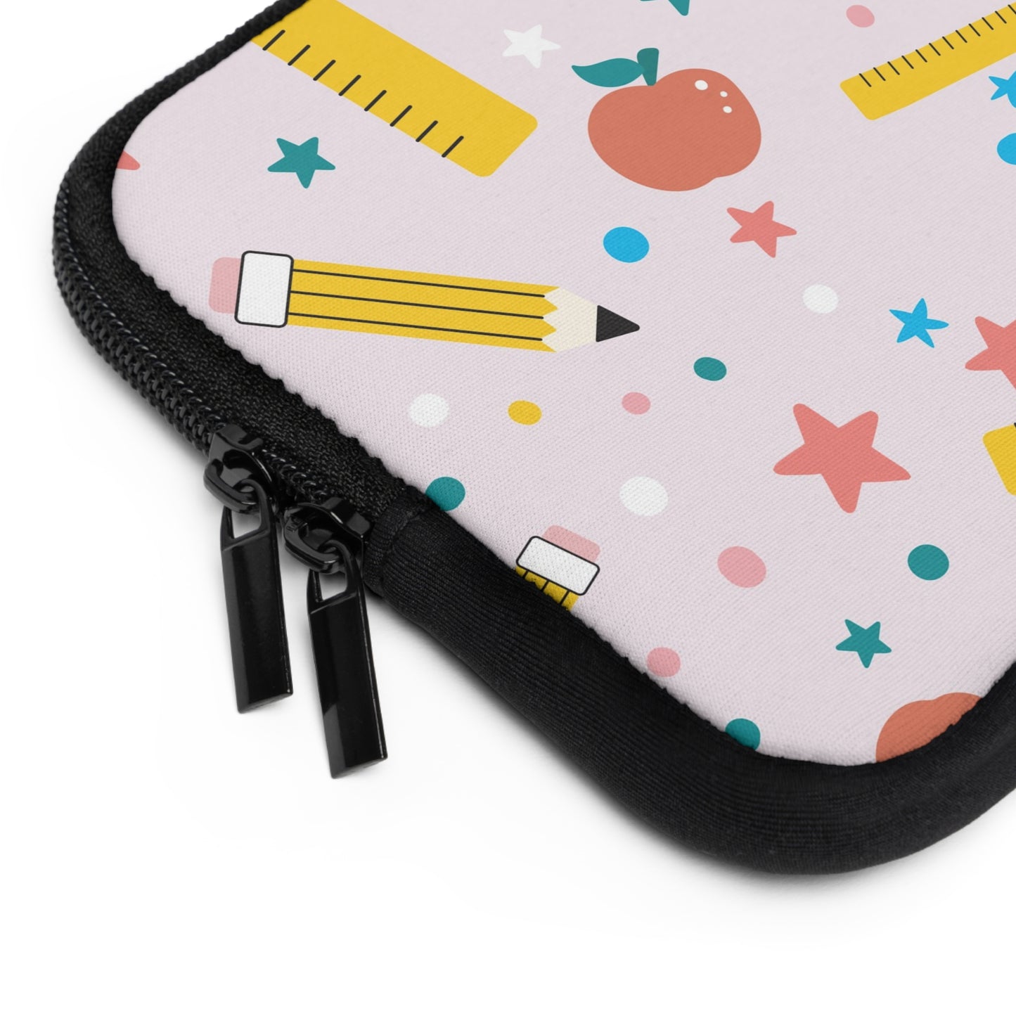 Laptop Case, Laptop Cover, Laptop Sleeve, Laptop Protector, MacBook Air Case, Mac Pro Case, Teacher Laptop Case, Stars and Confetti Teacher Laptop Case