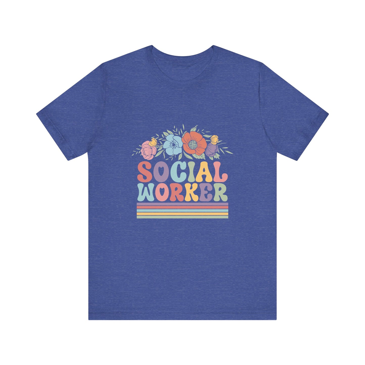 Social Worker Flowers Shirt, Social Worker Wildflowers Shirt, School Counselor Flower Shirt, Back to School Counselor Shirt, School Counselor Shirt, School Staff Shirt