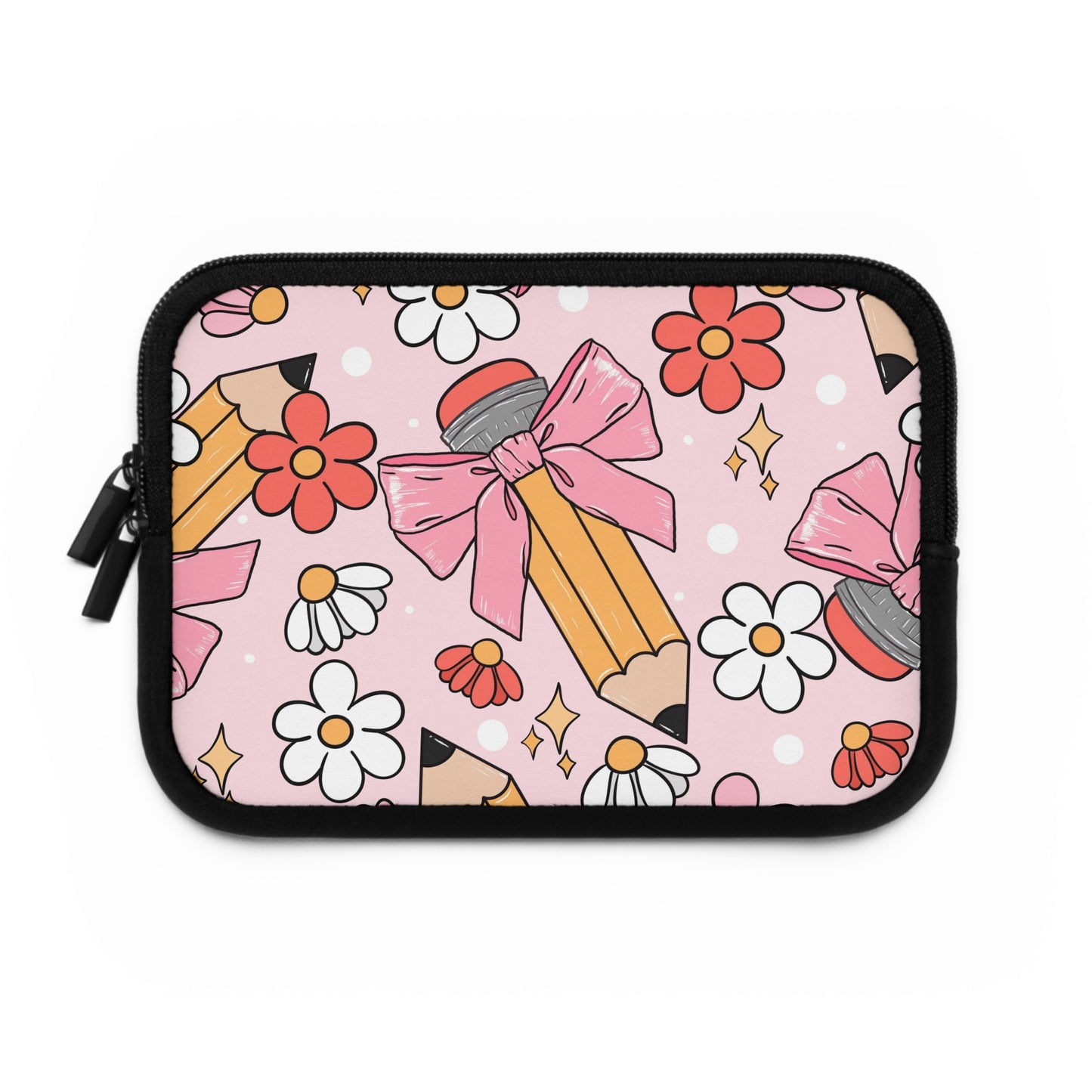 Laptop Case, Laptop Cover, Laptop Sleeve, Laptop Protector, MacBook Air Case, Mac Pro Case, Teacher Laptop Case, Pink Coquette Teacher Laptop Case