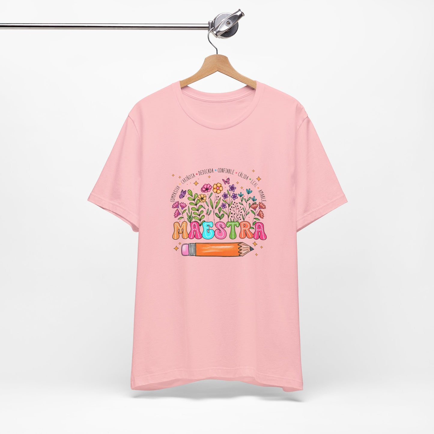 Camiseta de maestro con nombre personalizado, camiseta de maestro de flores con nombre personalizado, camisa de maestro con nombre personalizado, camisa de maestro de regreso a la escuela 