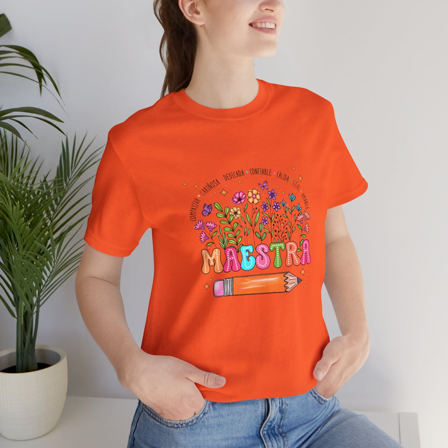 Camiseta de maestro con nombre personalizado, camiseta de maestro de flores con nombre personalizado, camisa de maestro con nombre personalizado, camisa de maestro de regreso a la escuela 