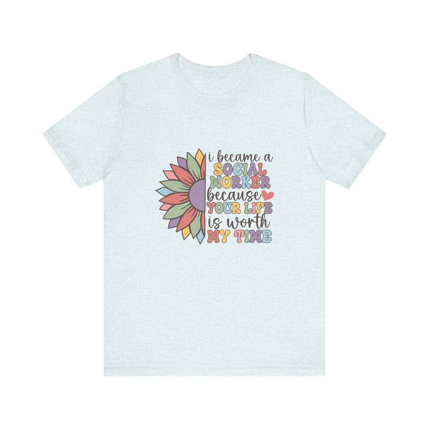 Social Worker Flowers Shirt, I Became Social Worker Flower Shirt, School Counselor Flower Shirt, Back to School Counselor Shirt, School Counselor Shirt, School Staff Shirt