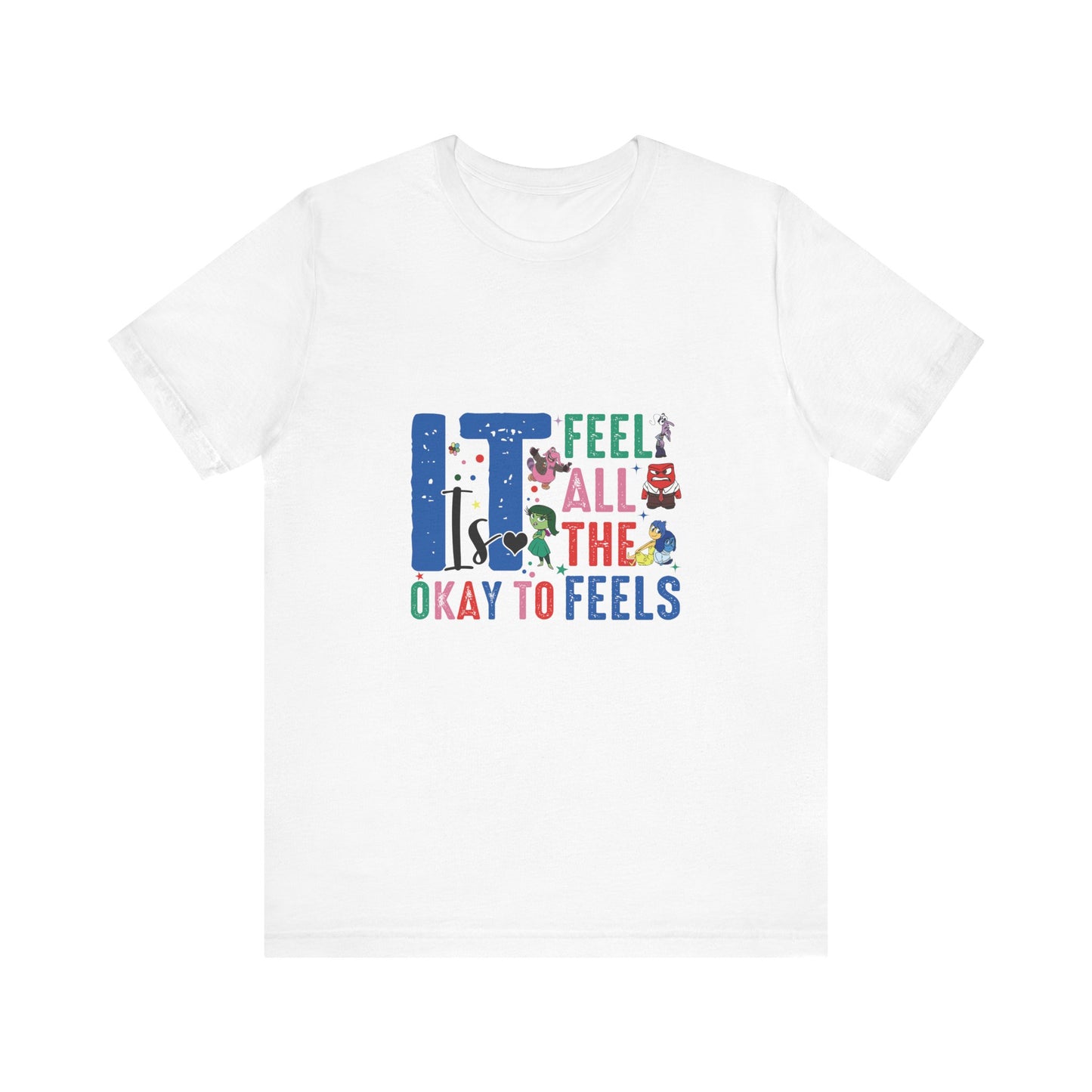 It's Ok to Feel All the Feel Shirt, Mental Health Matters Shirt, Retro Emotions T Shirt, In My Emotions Era T Shirt, Emotions Tour T Shirt, Teacher Shirt, Custom Teacher Shirt, Custom Teacher Gifts, Lifestyle Shirt